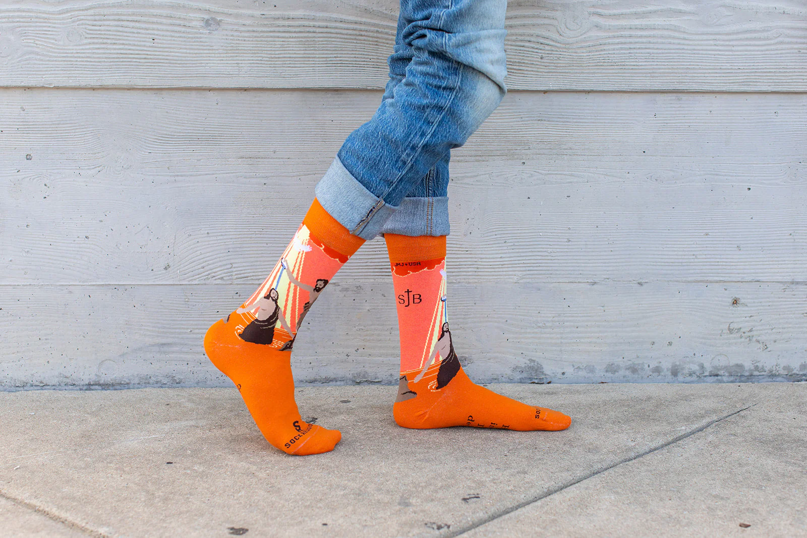 St. John the Baptist Adult Socks - Image 4