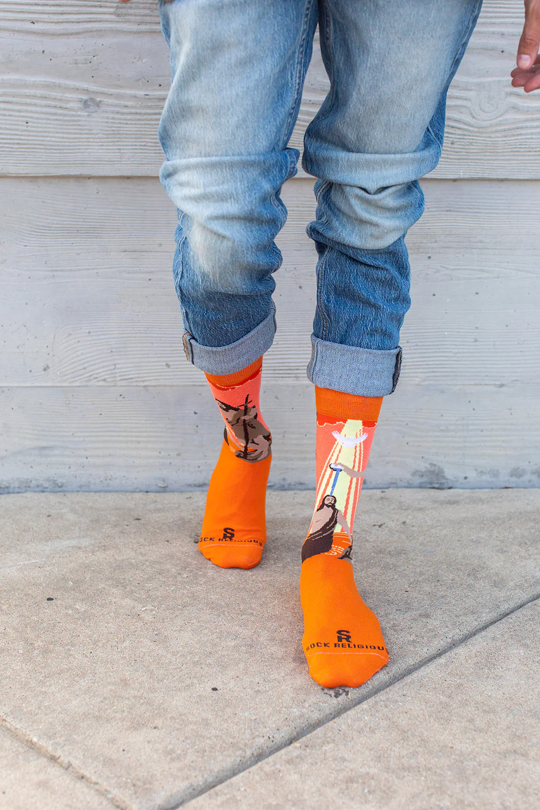 St. John the Baptist Adult Socks - Image 6