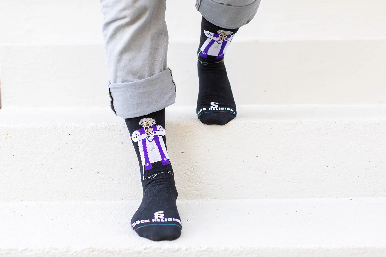 St. John Vianney Adult Socks - Image 5