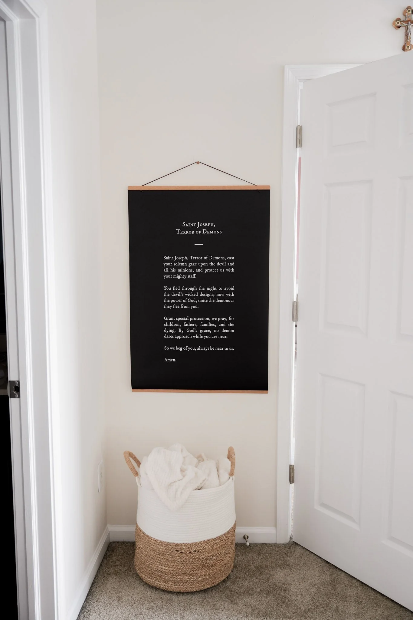 St. Joseph Terror of Demons Prayer Poster (2 Sizes) - Image 5