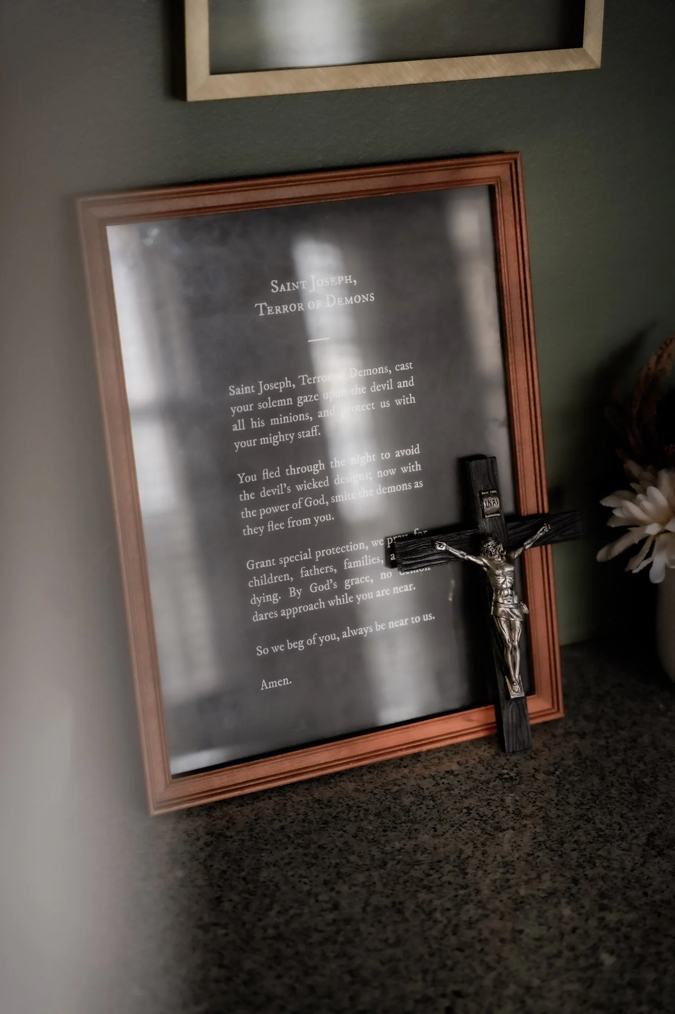 St. Joseph Terror of Demons Prayer Poster (2 Sizes) - Image 7