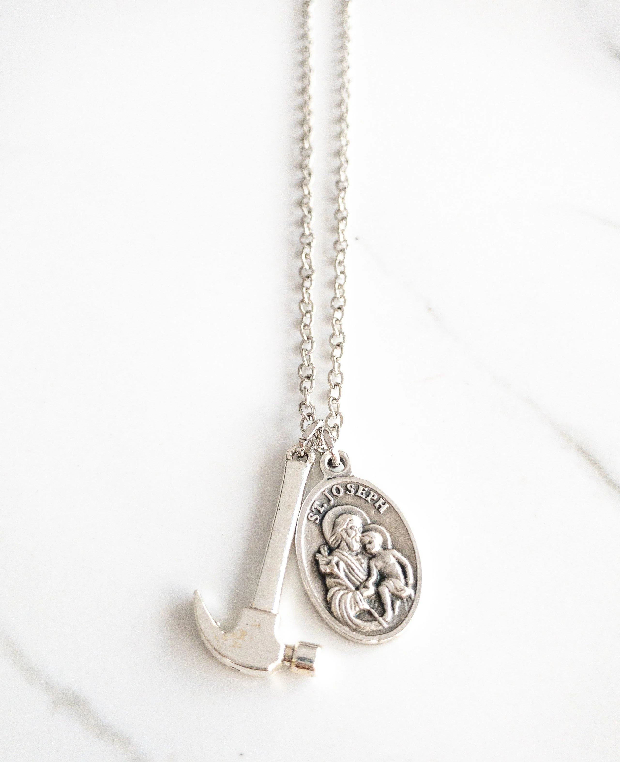 St Joseph the Worker Necklace - Image 2
