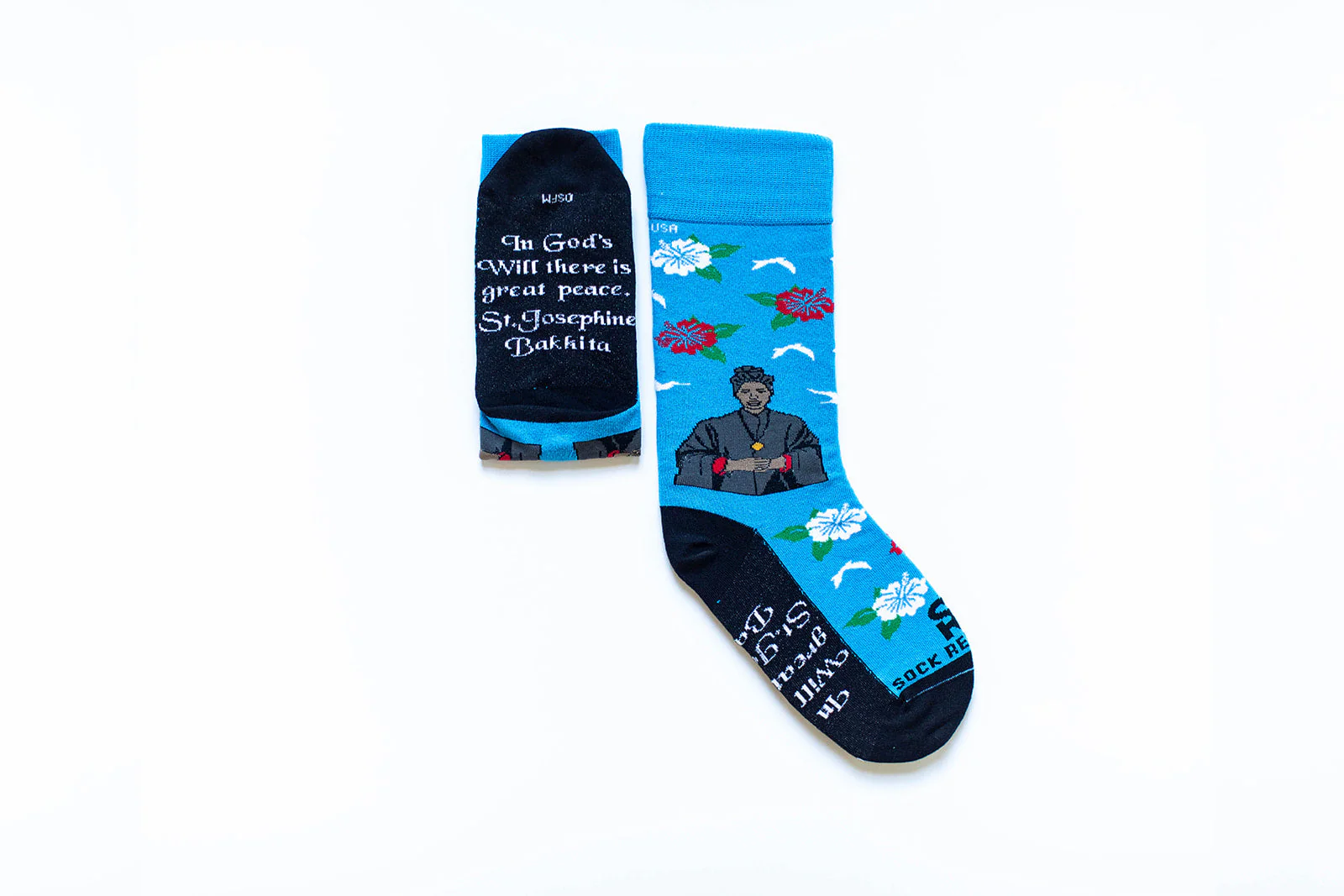 St. Josephine Bakhita Adult Socks - Image 2