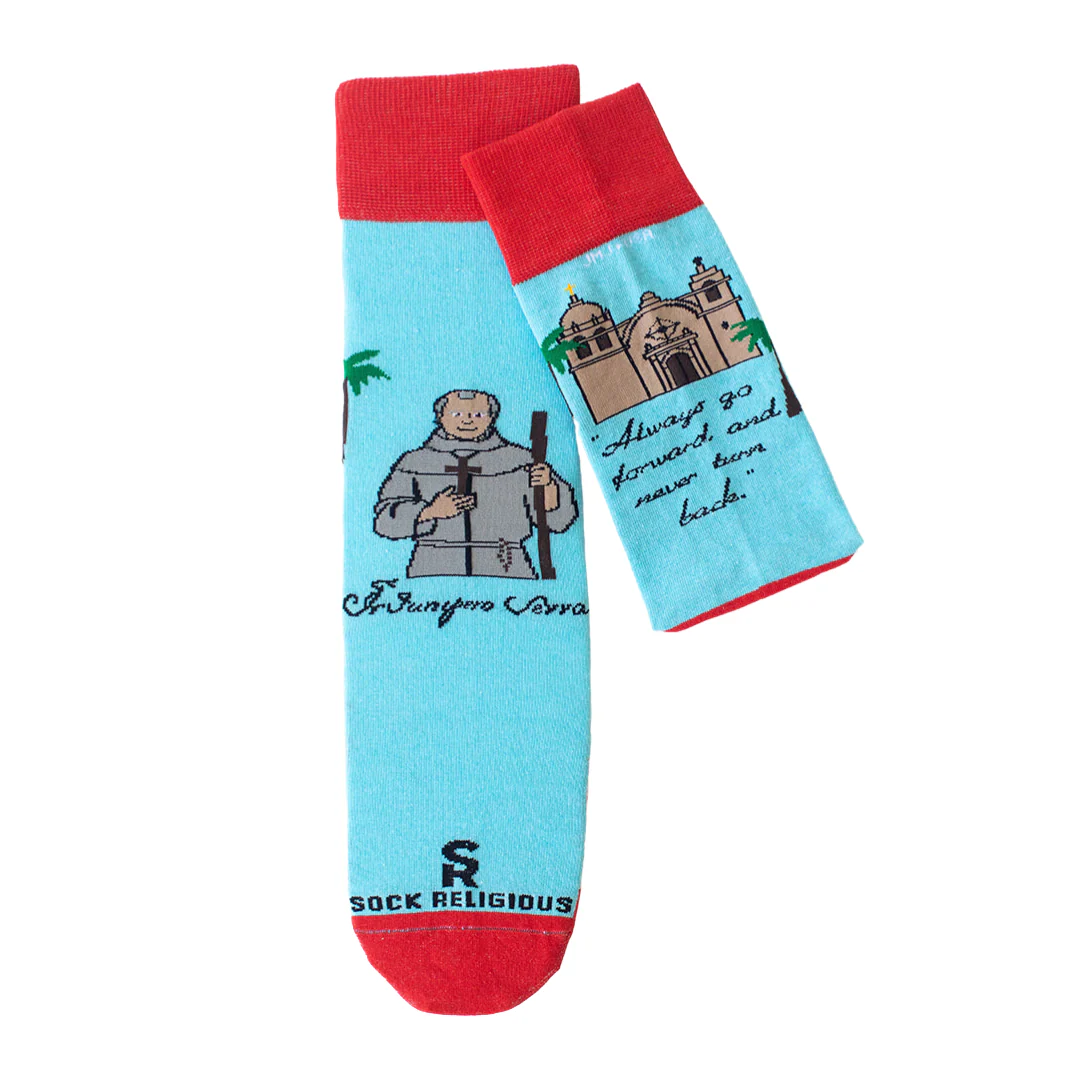 St. Junipero Serra Adult Socks - Image 7