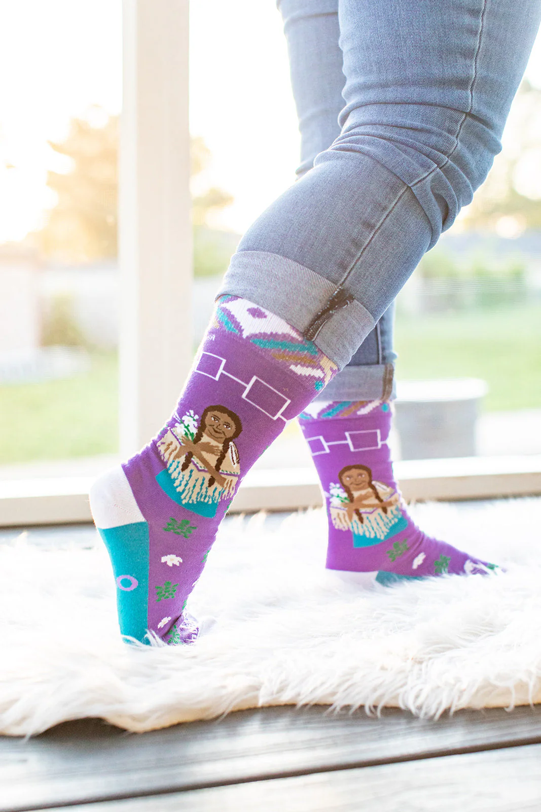 St. Kateri Tekakwitha Adult Socks - Image 5
