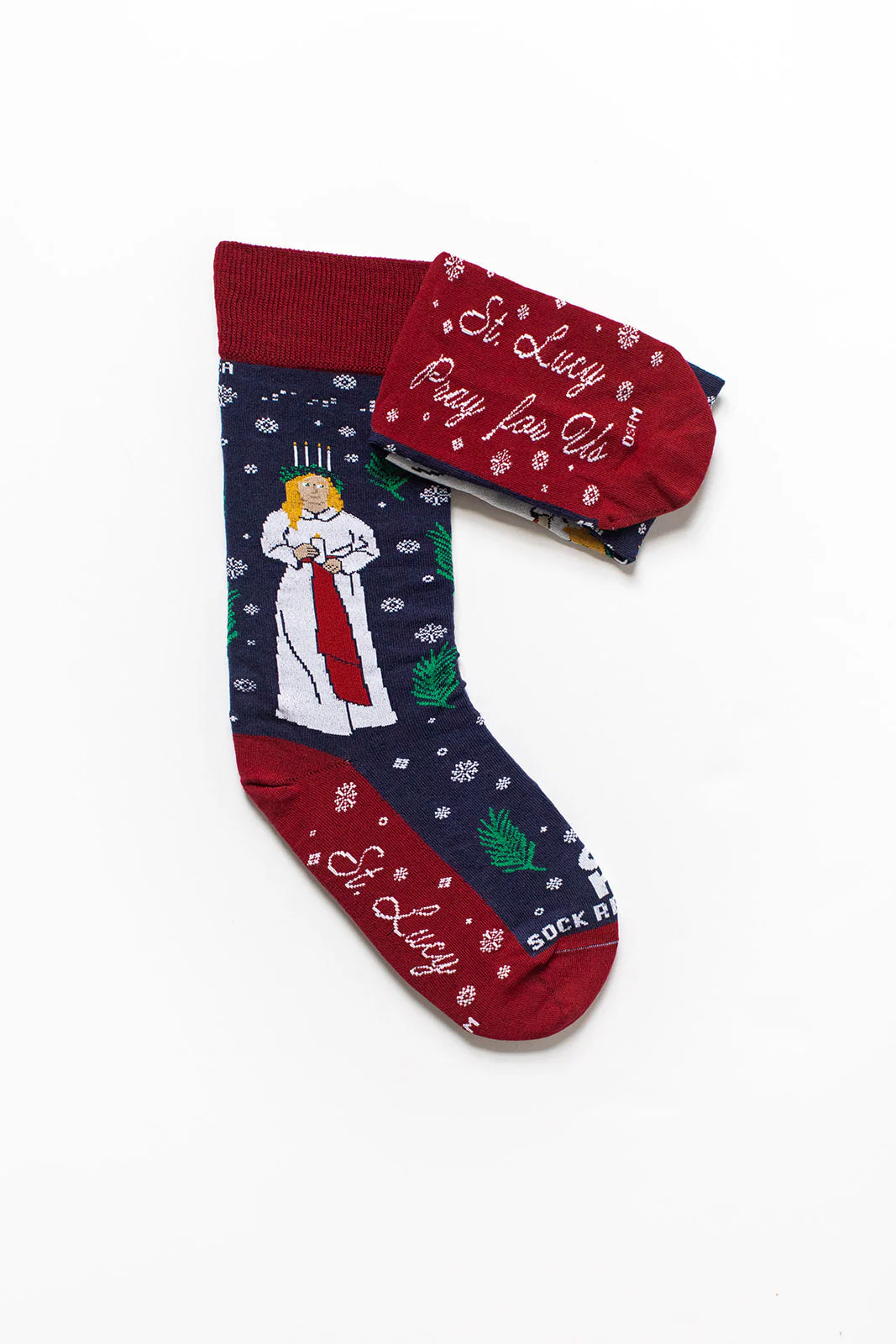 St. Lucy Adult Socks - Image 2