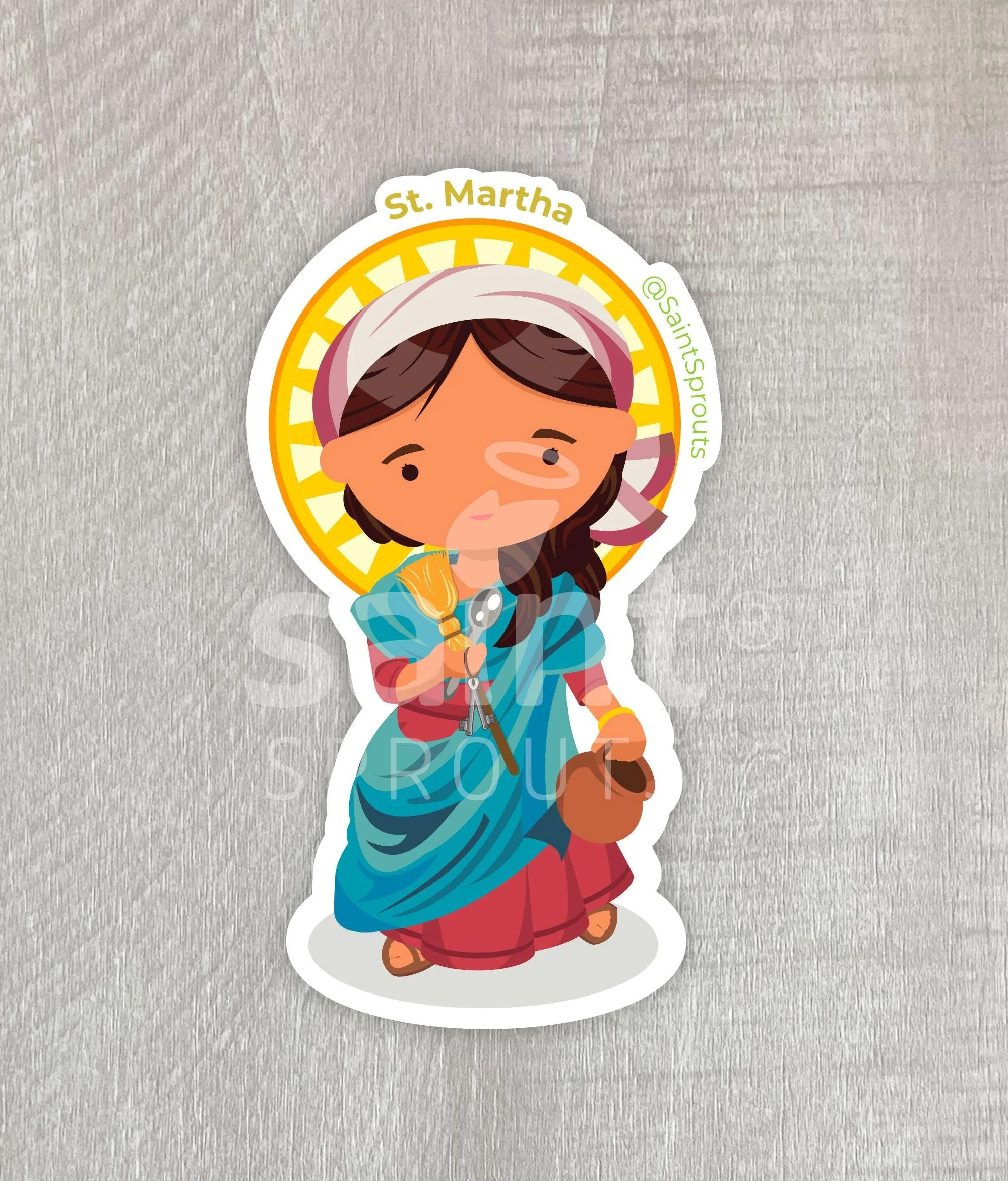 St. Martha Sticker - Image 4