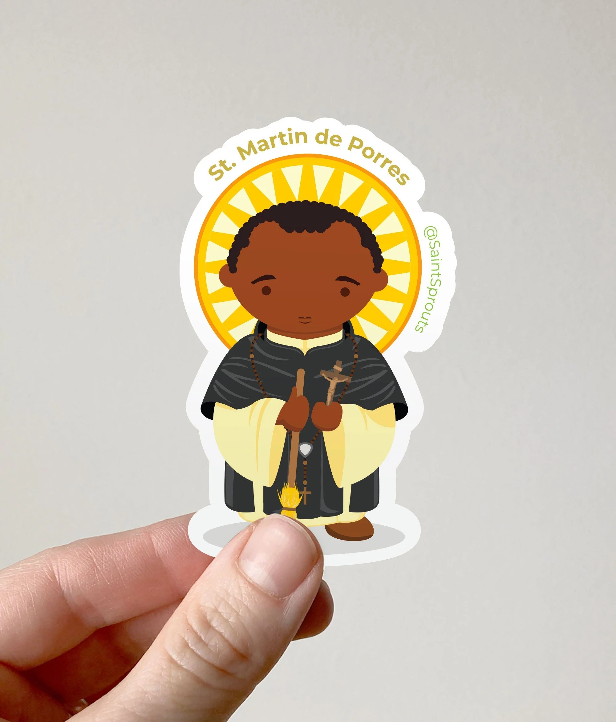 St. Martin de Porres Sticker