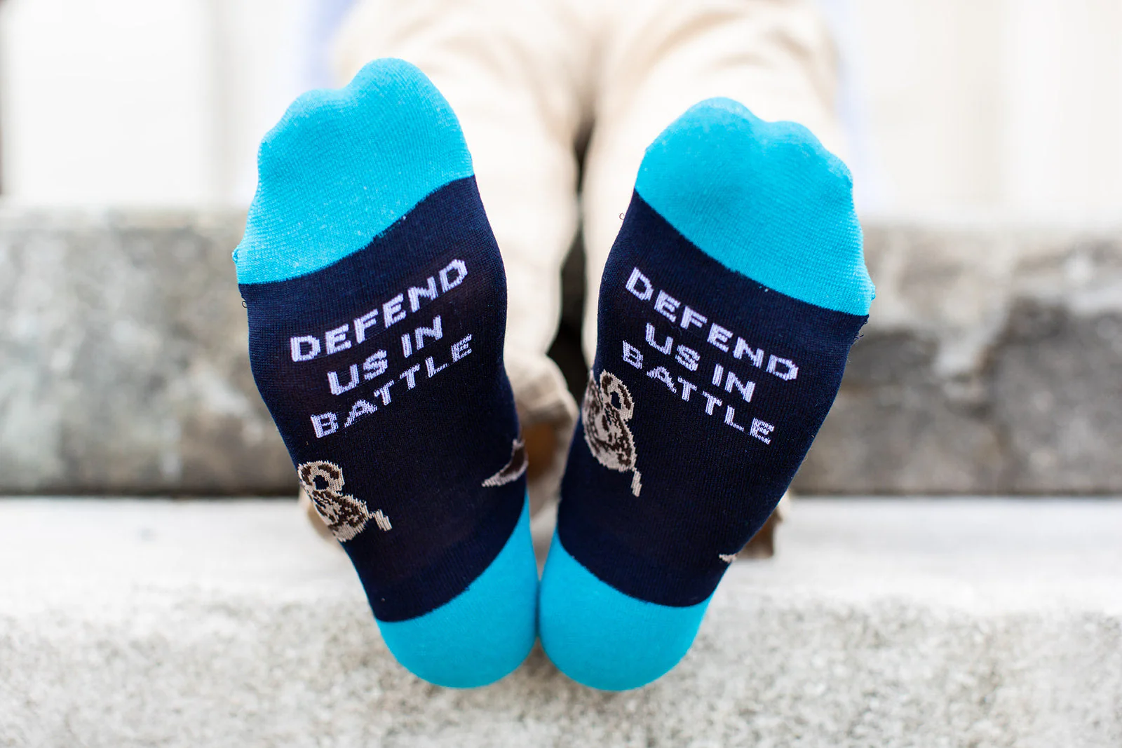 St. Michael Adult XL Socks - Image 4