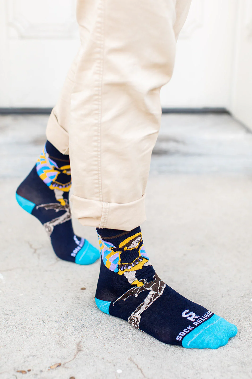 St. Michael Adult XL Socks - Image 5