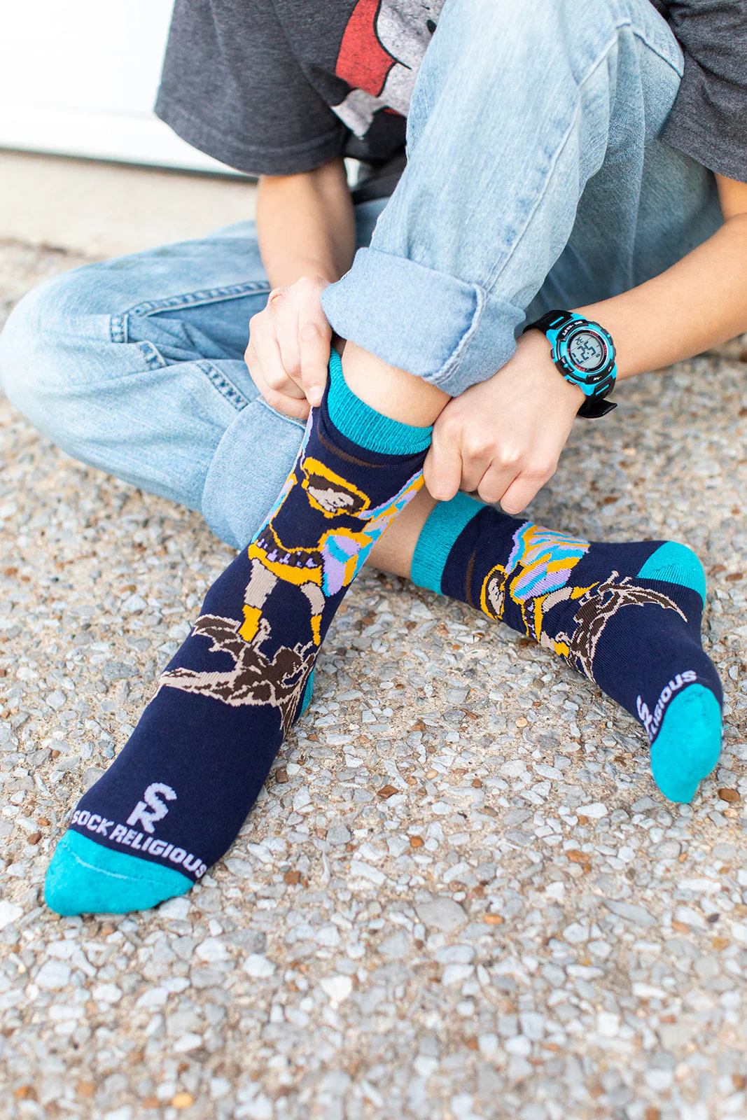 St. Michael Kids Socks - Image 3