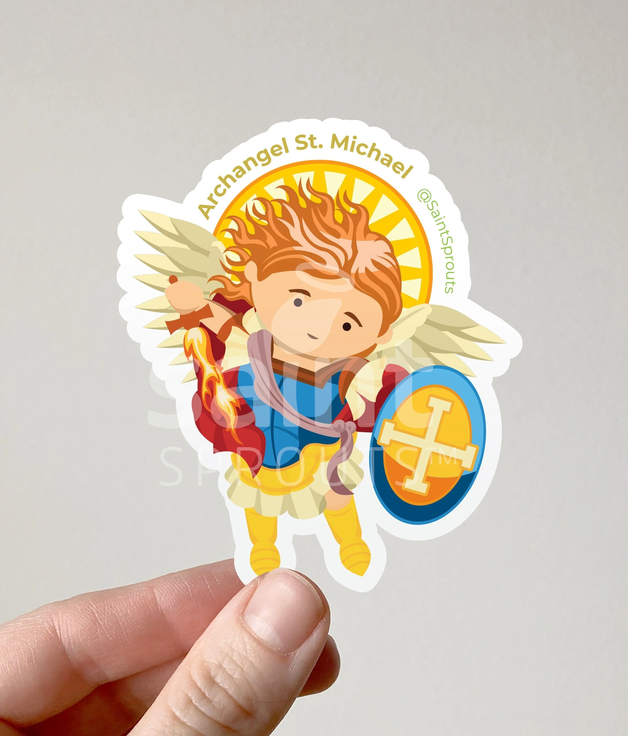 St. Michael the Archangel Magnet - Image 2