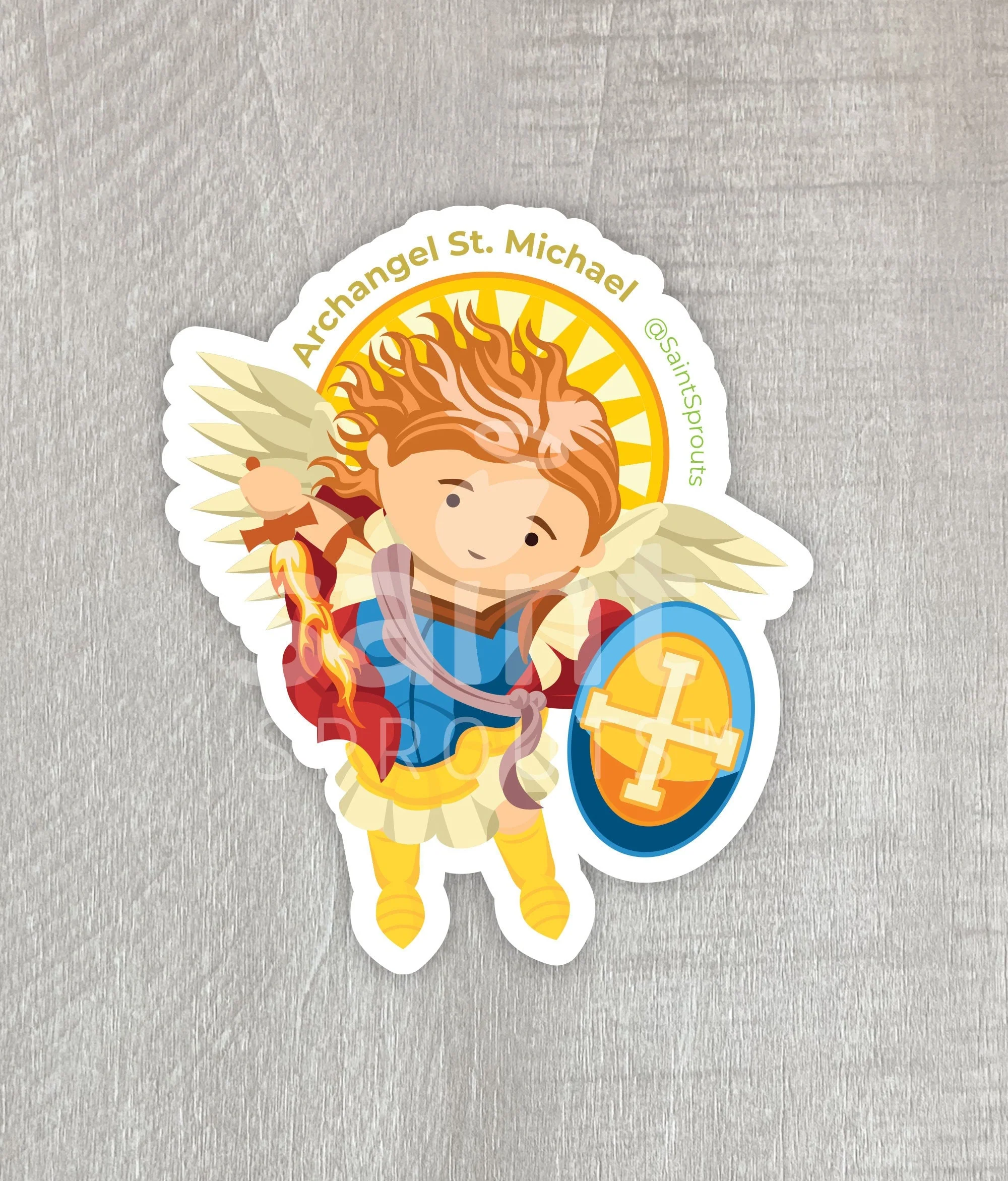 St. Michael the Archangel Magnet - Image 3