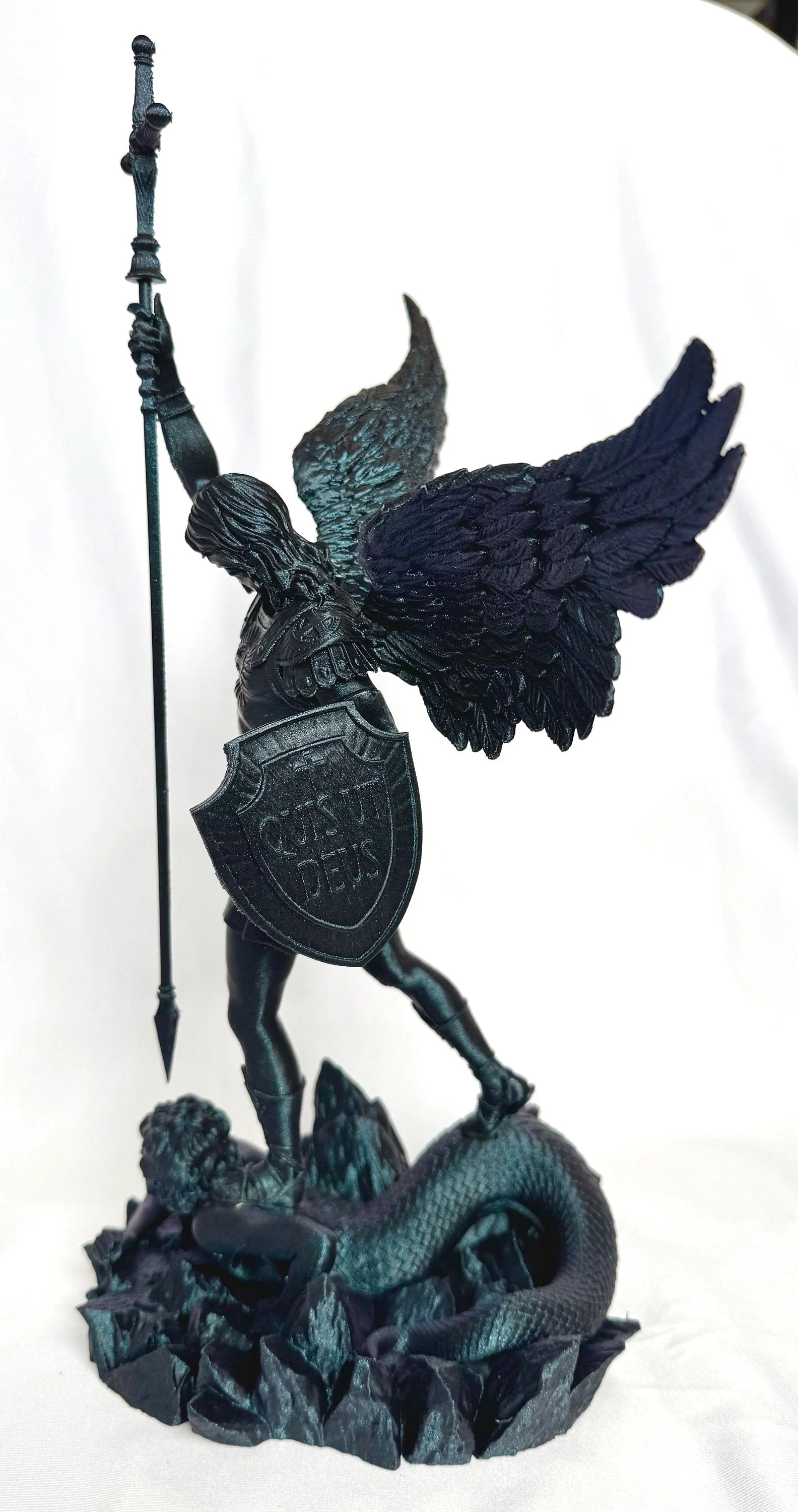 St. Michael the Archangel Statue 3D Printed - Image 5