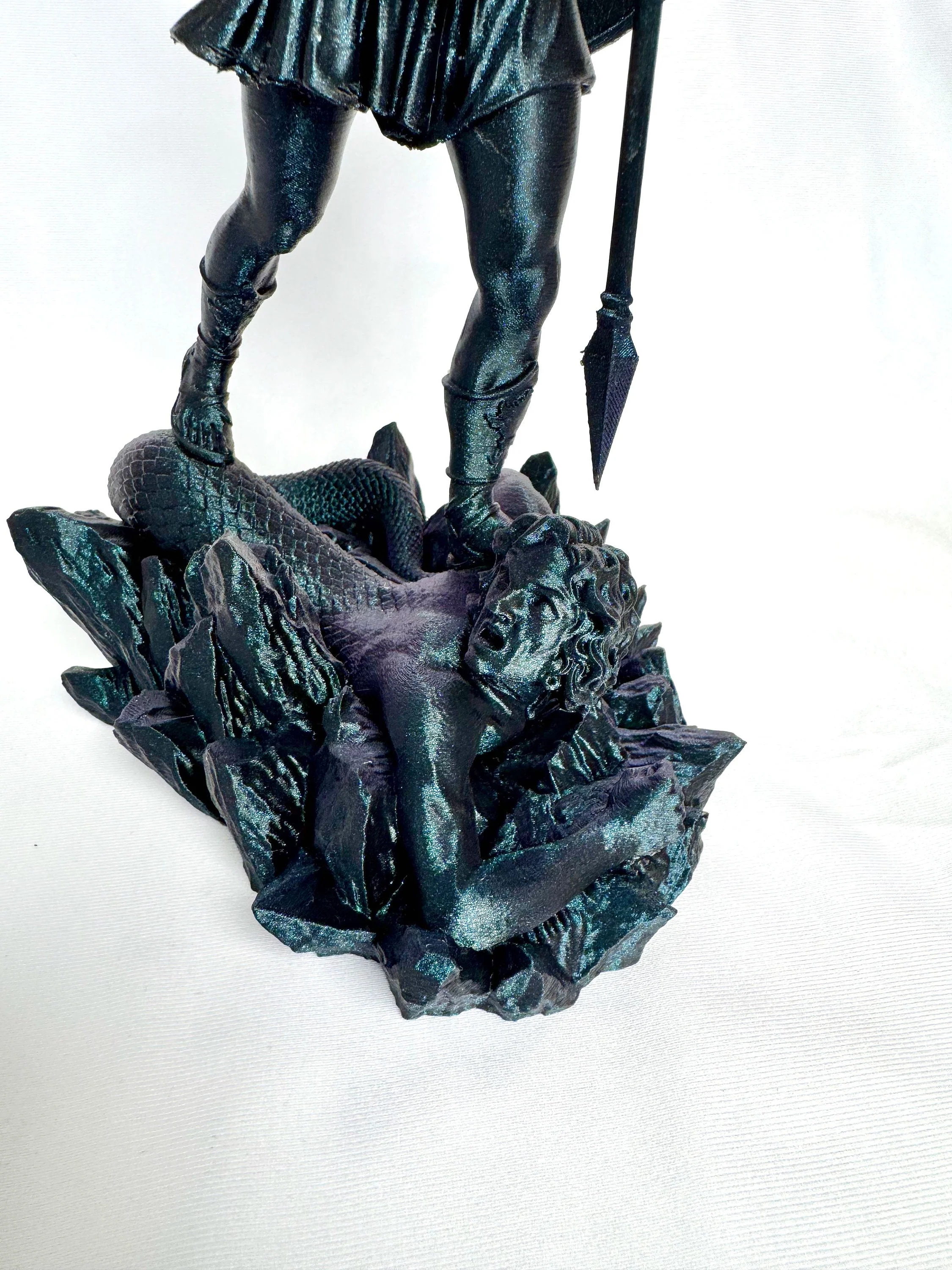 St. Michael the Archangel Statue 3D Printed - Image 9