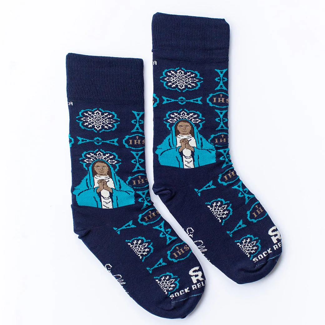 St. Monica Adult Socks