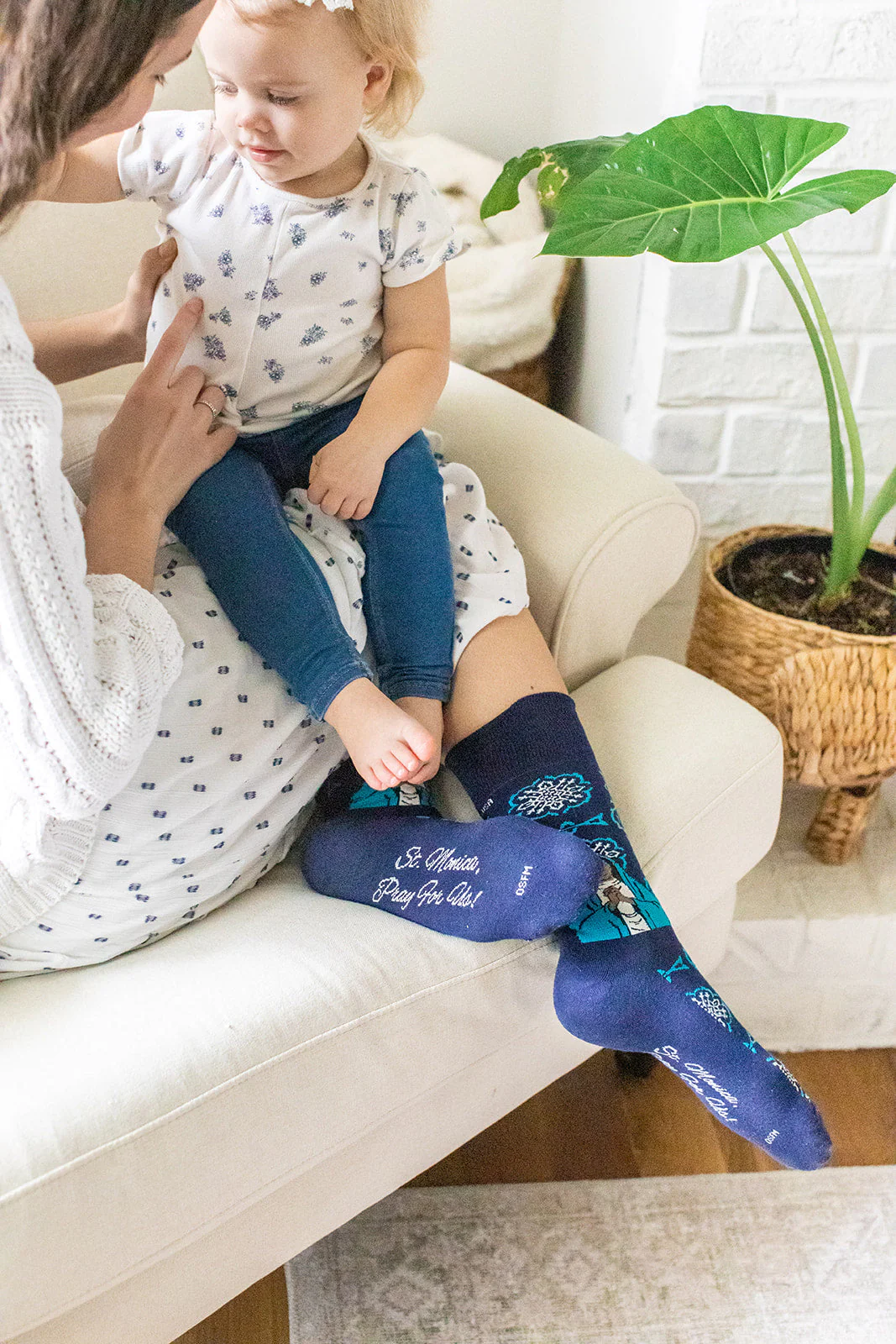 St. Monica Adult Socks - Image 3