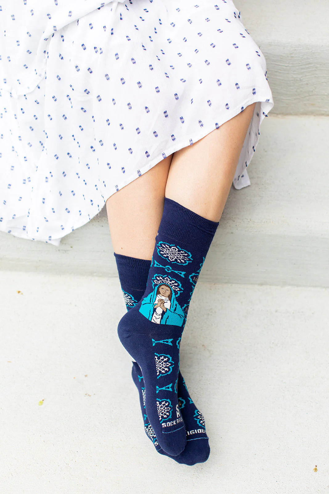 St. Monica Adult Socks - Image 5