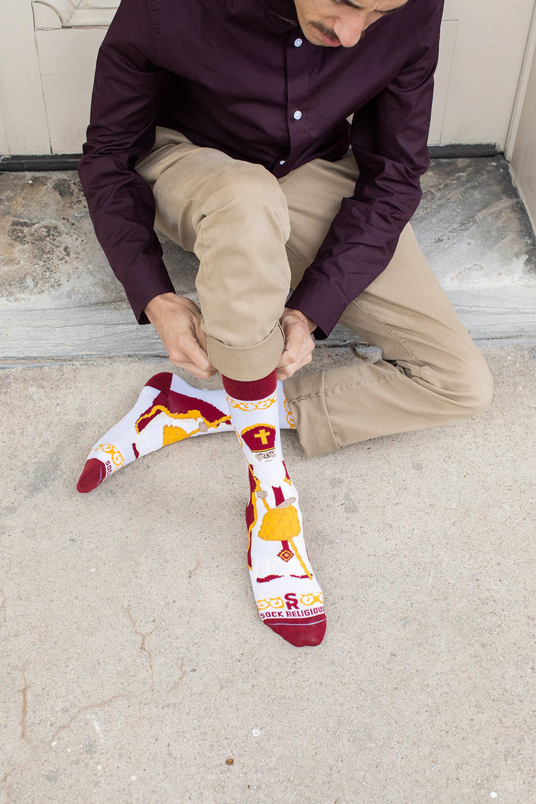 St. Nicholas Adult Socks - Image 3