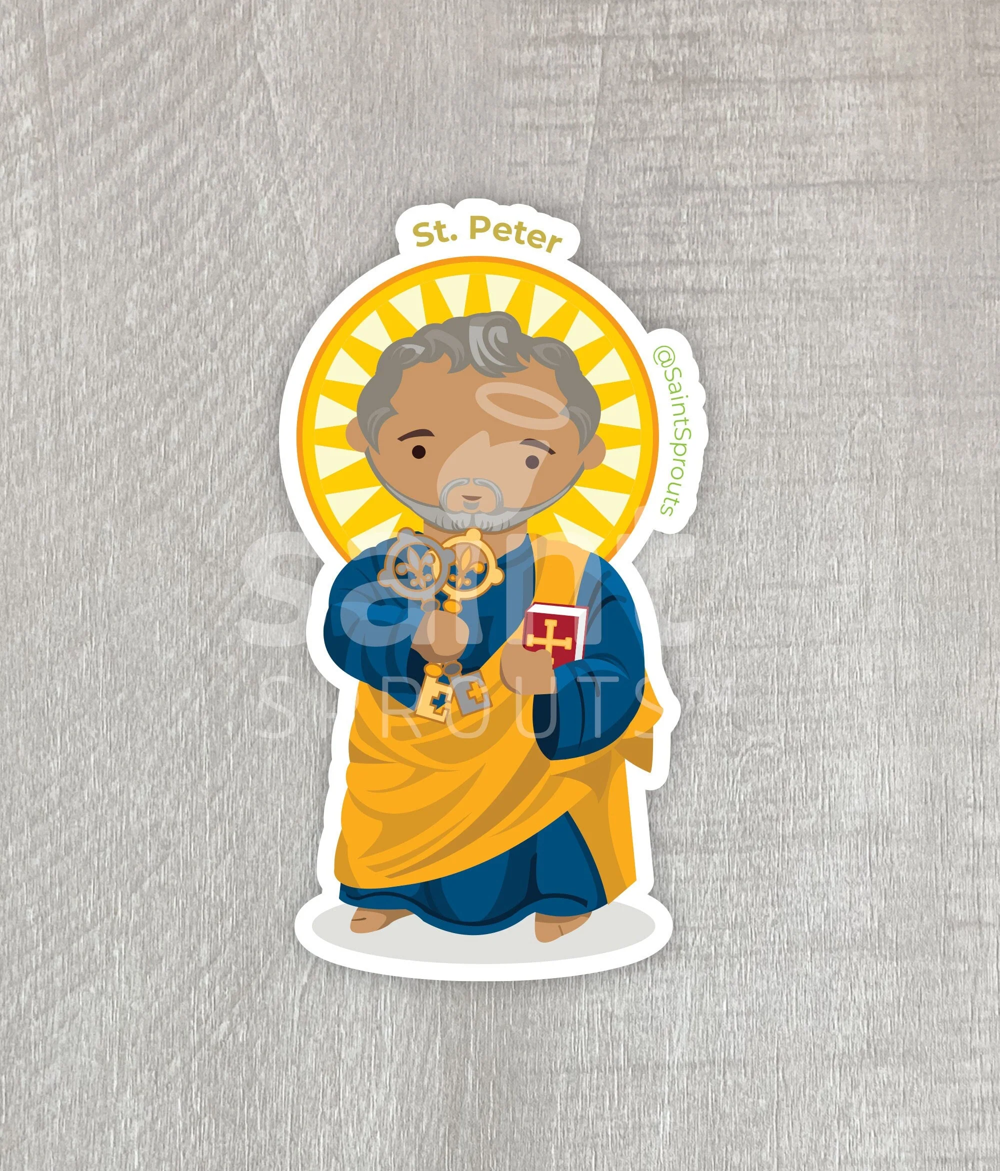 St. Peter Sticker - Image 4