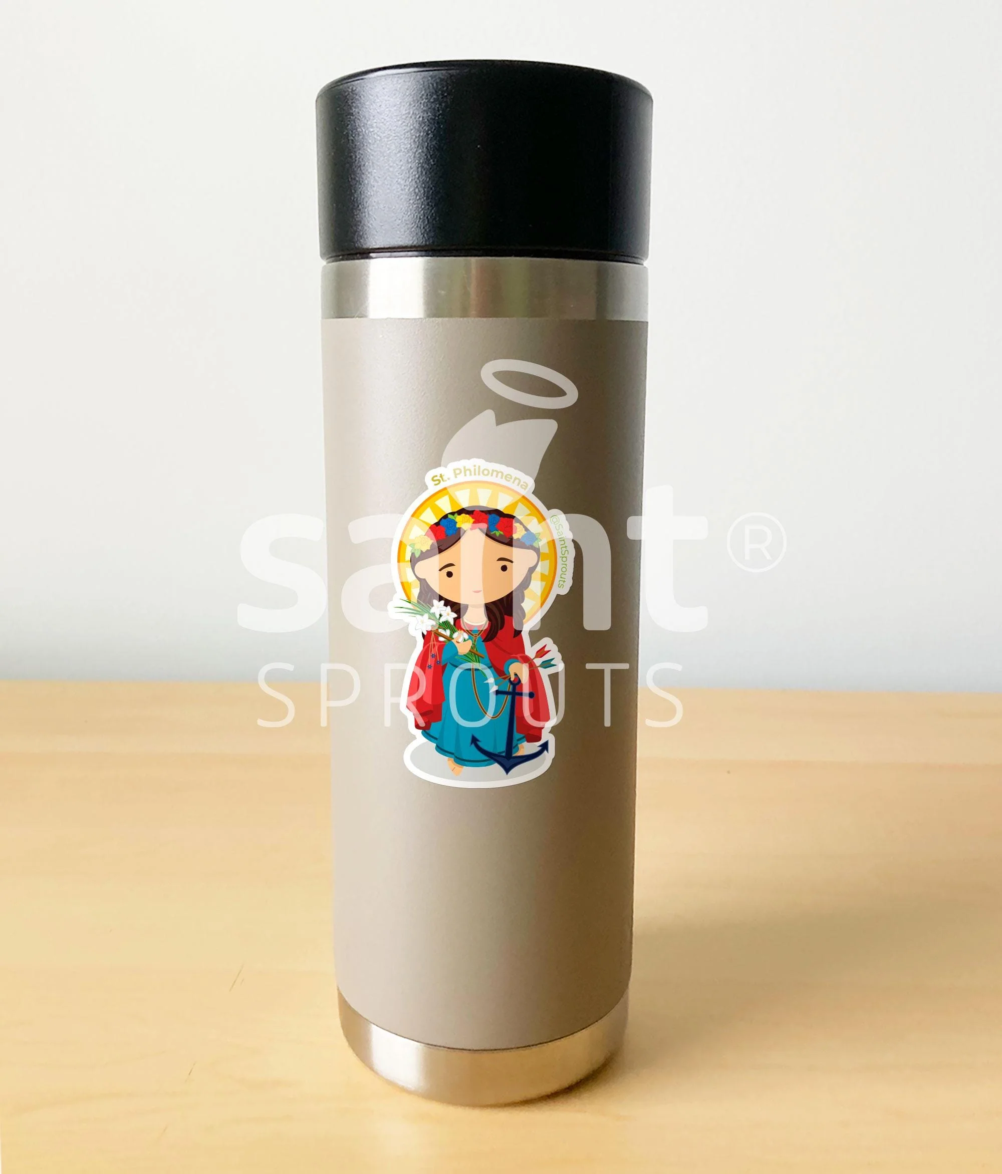 St. Philomena Sticker - Image 3