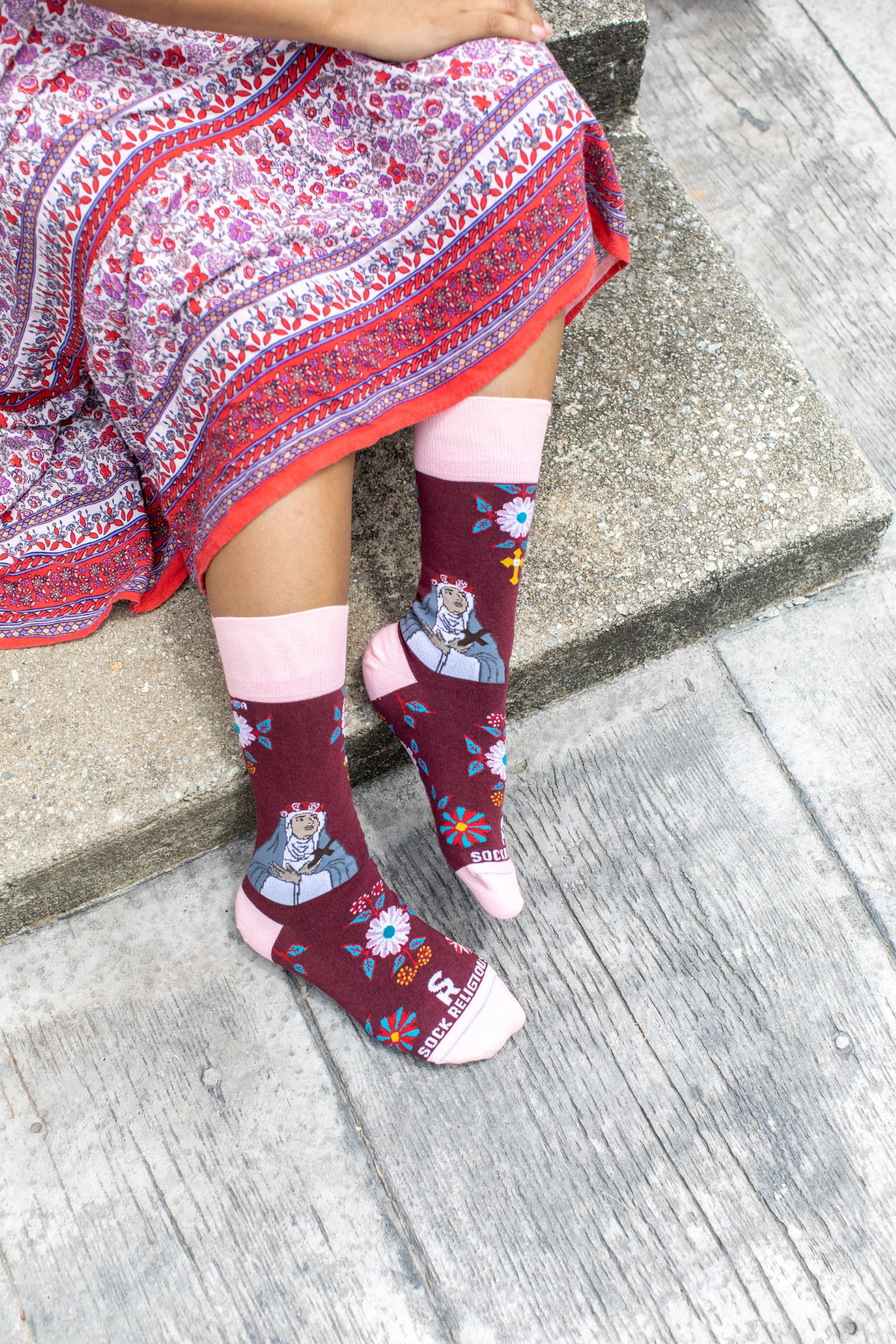 St. Rose of Lima Adult Socks - Image 3