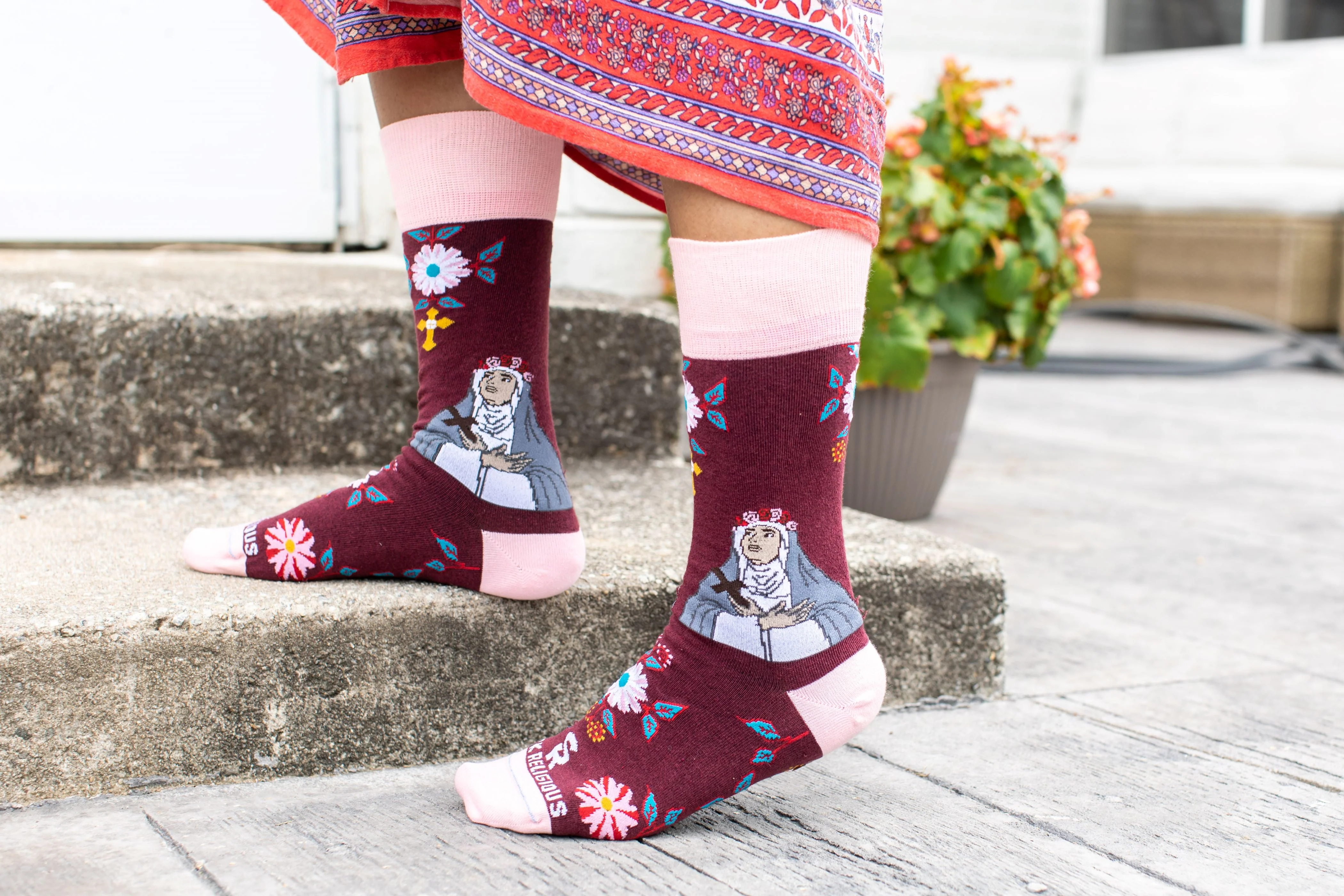 St. Rose of Lima Adult Socks - Image 4