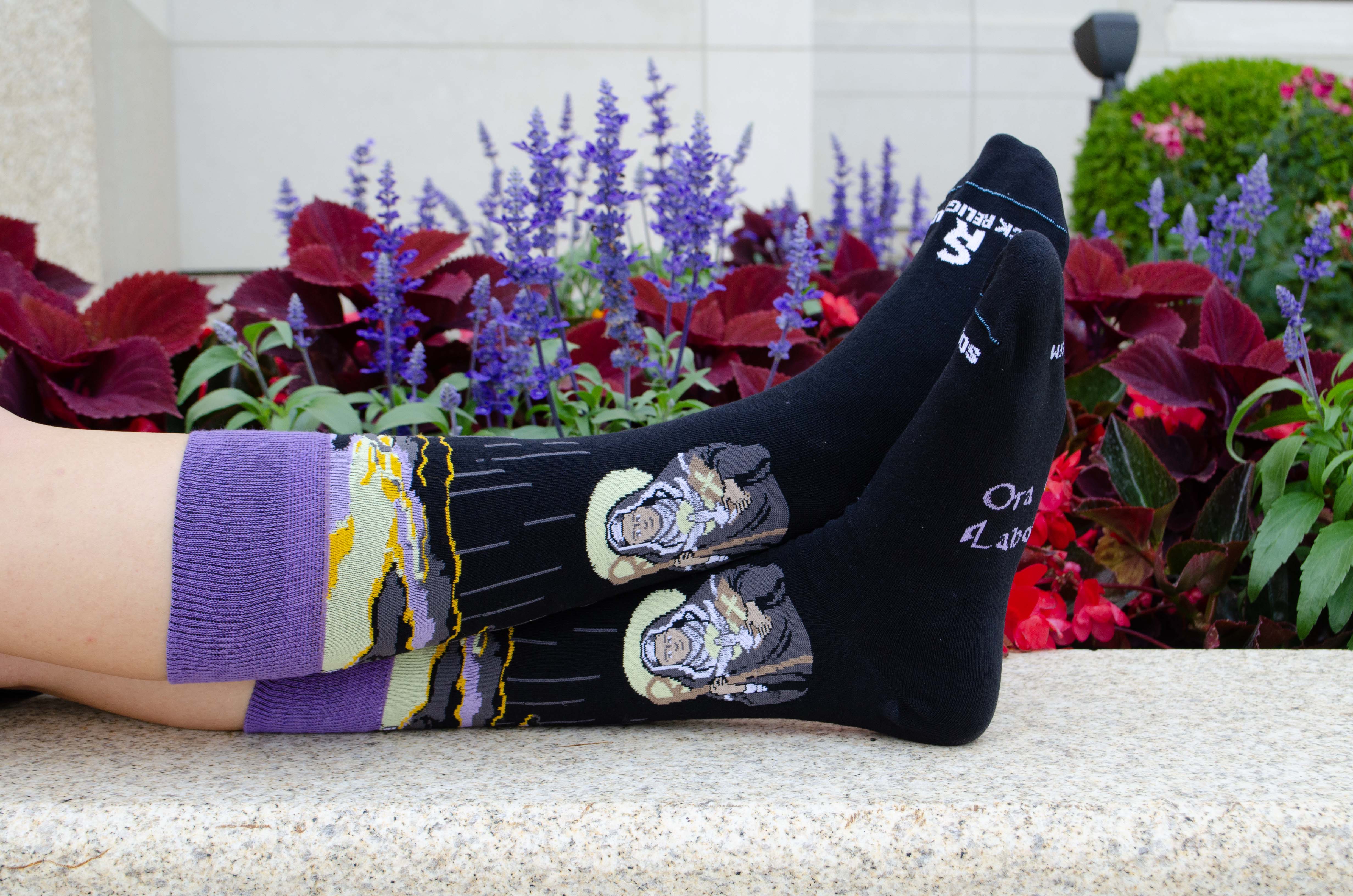 St. Scholastica Adult Socks - Image 3