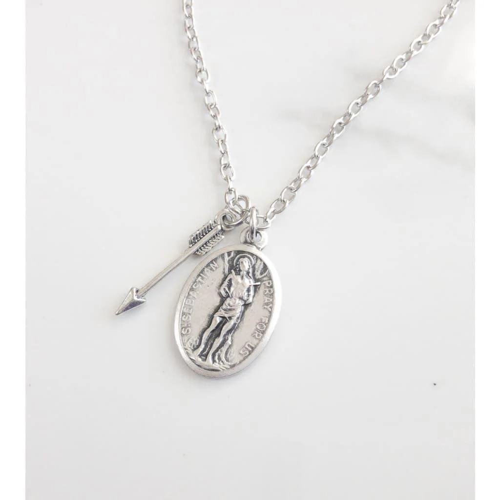 St Sebastian Necklace - Image 2