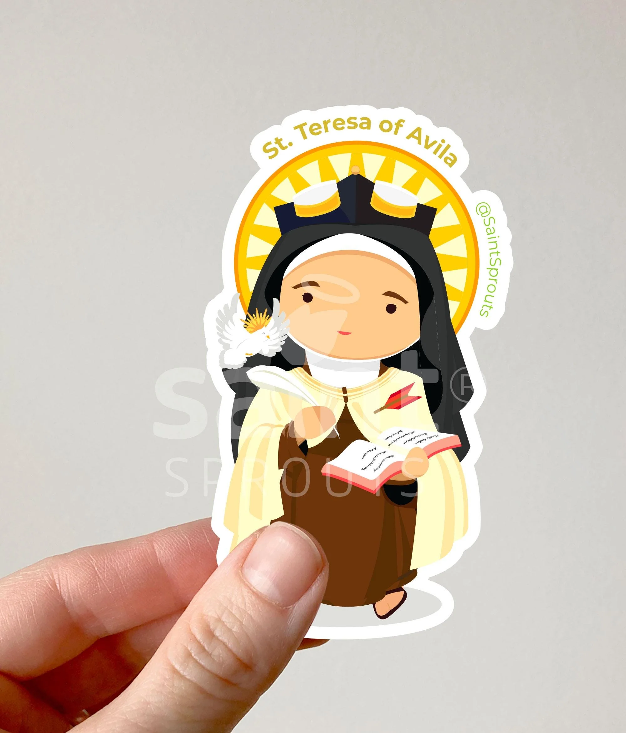 St. Teresa of Avila Magnet - Image 2