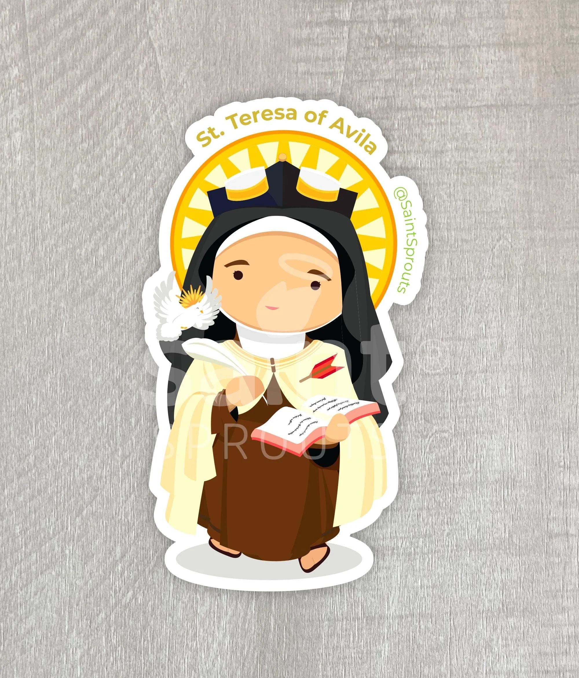 St. Teresa of Avila Magnet - Image 3