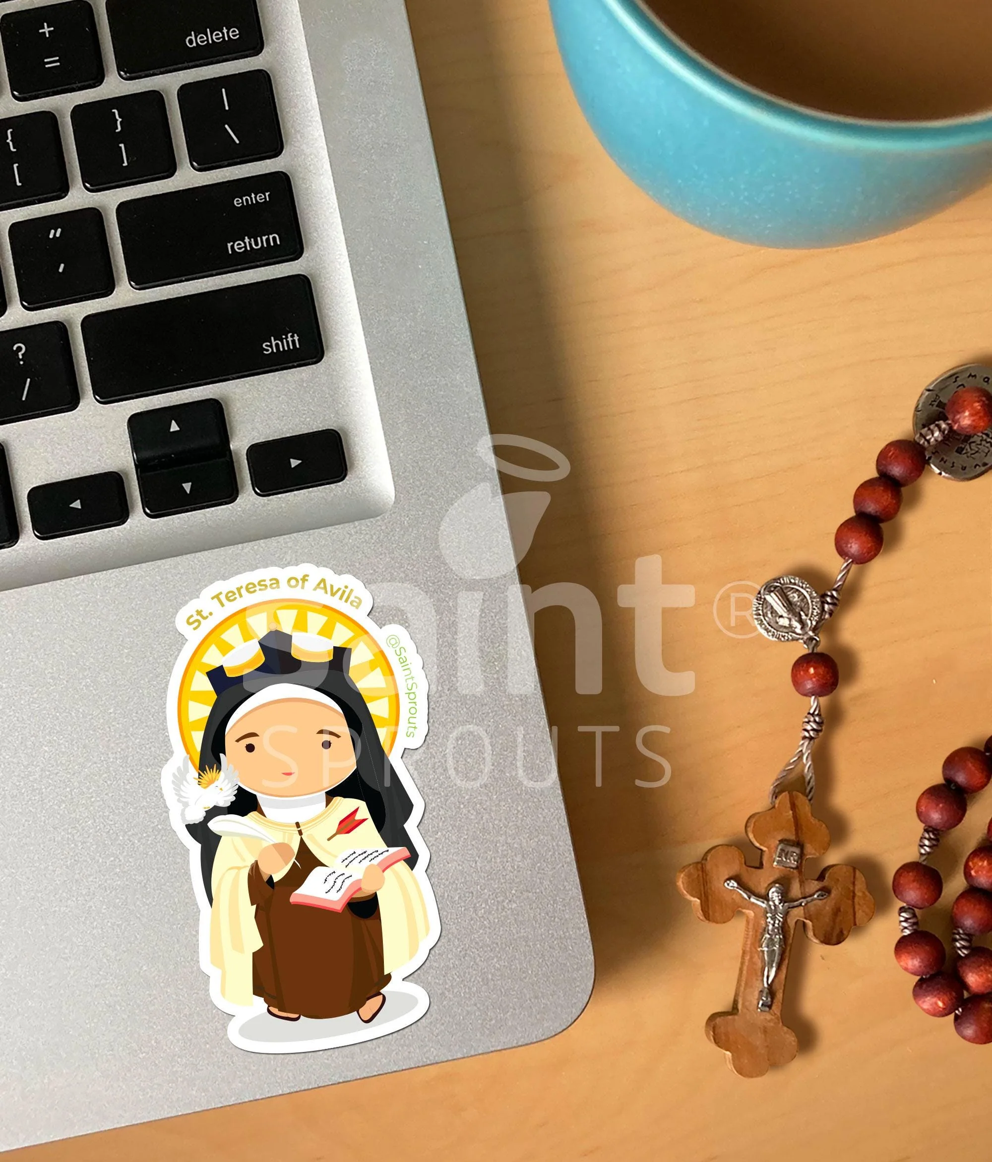 St. Teresa of Avila Sticker - Image 2