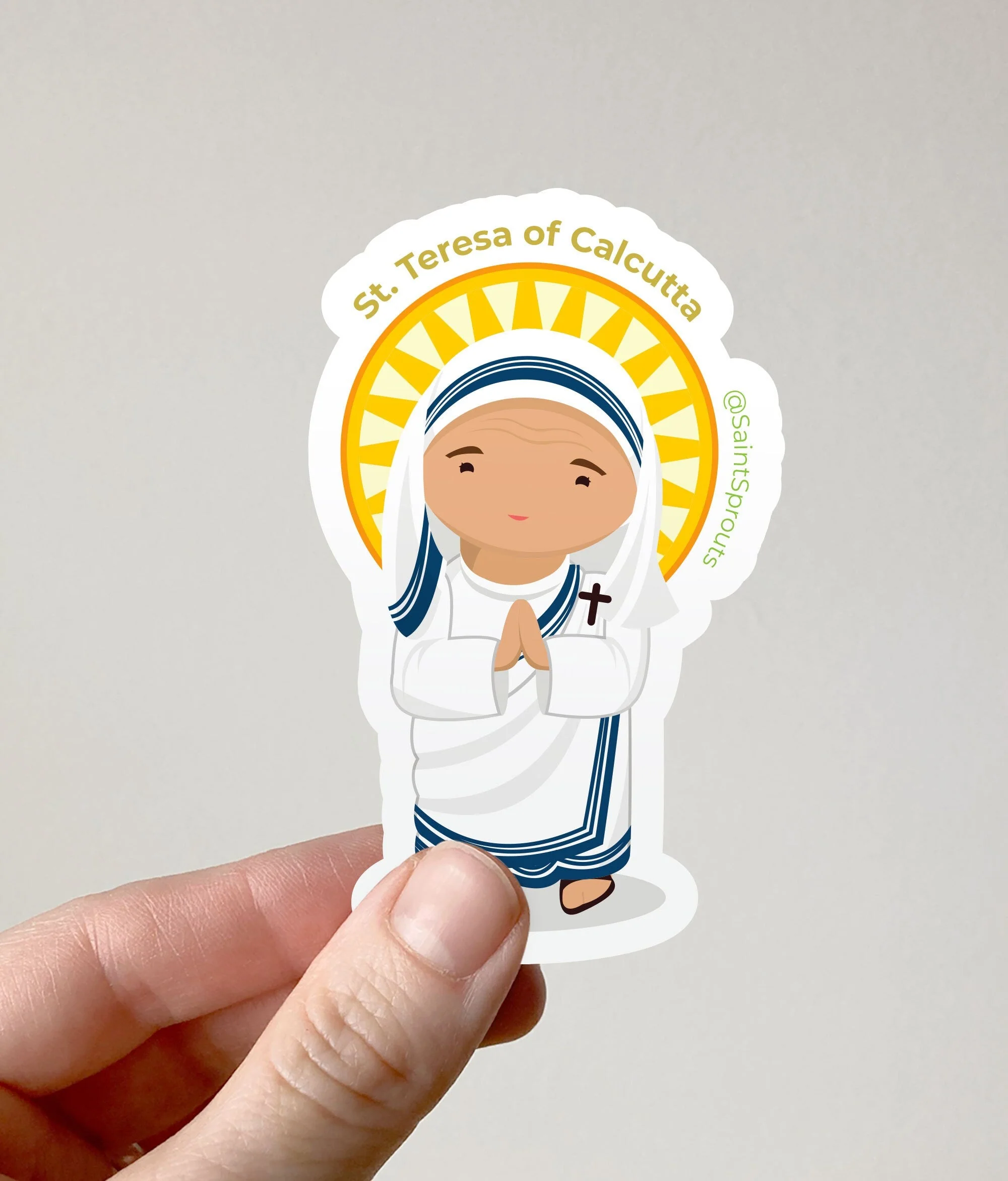 St. Teresa of Calcutta Sticker / Mother Teresa Sticker