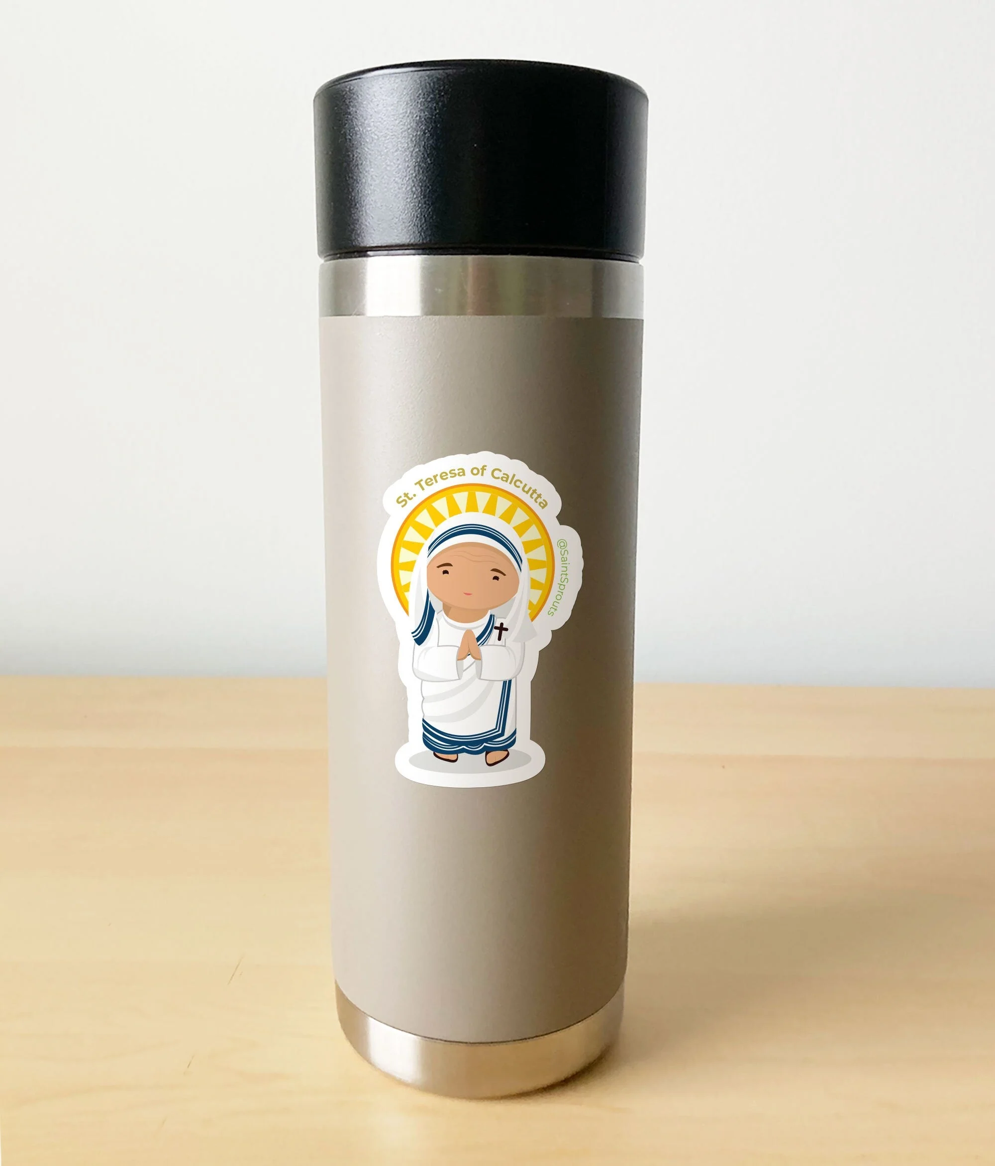 St. Teresa of Calcutta Sticker / Mother Teresa Sticker - Image 3