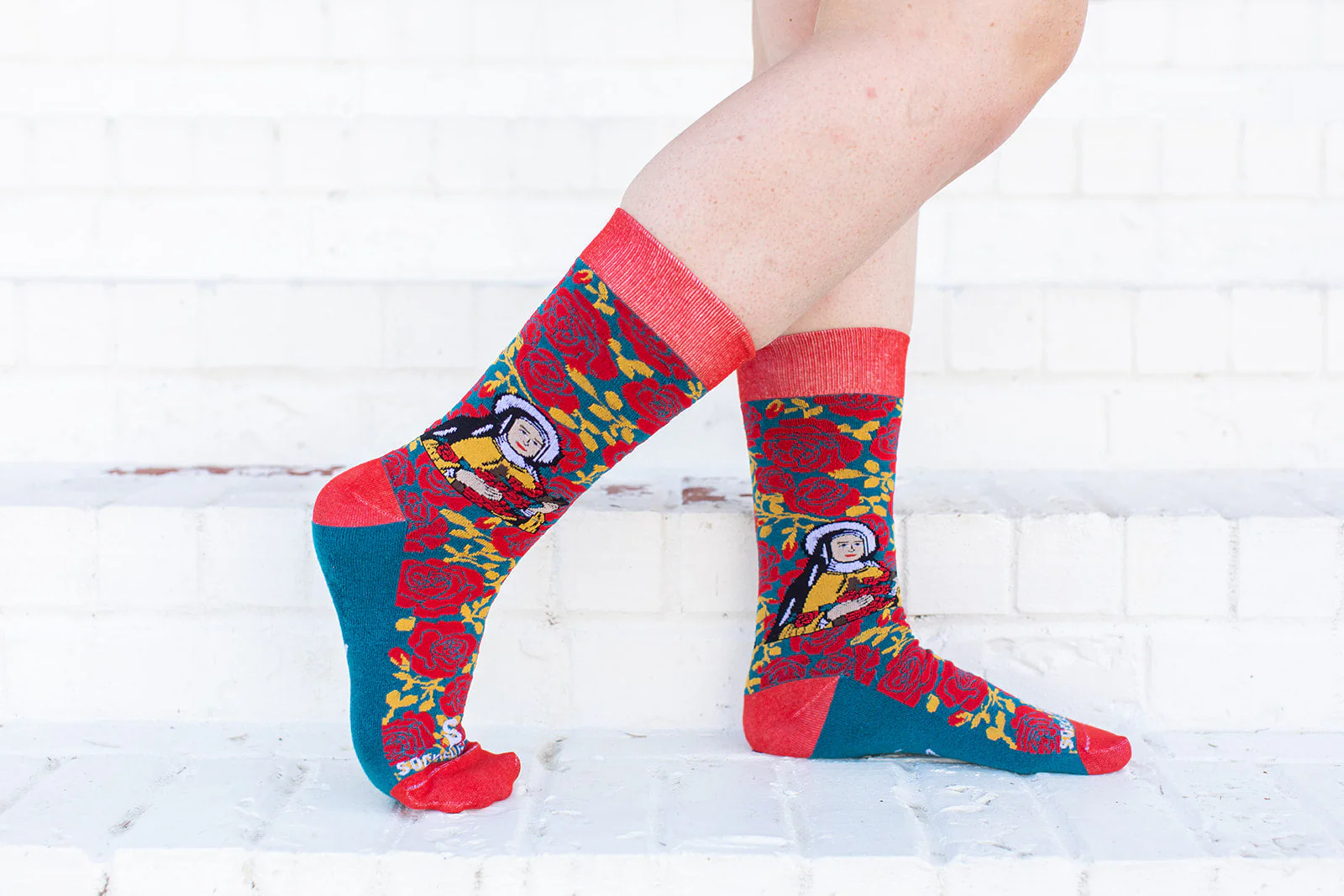 St. Thérèse of Lisieux Adult Socks - Image 8