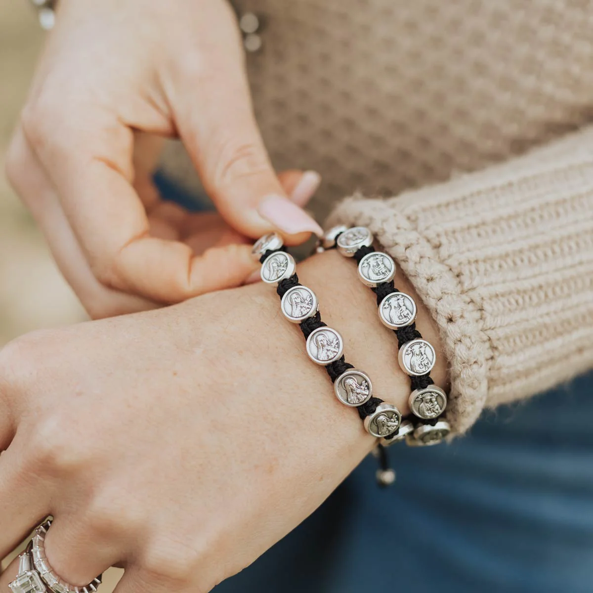St. Thérèse of Lisieux Blessing Bracelet - Image 2