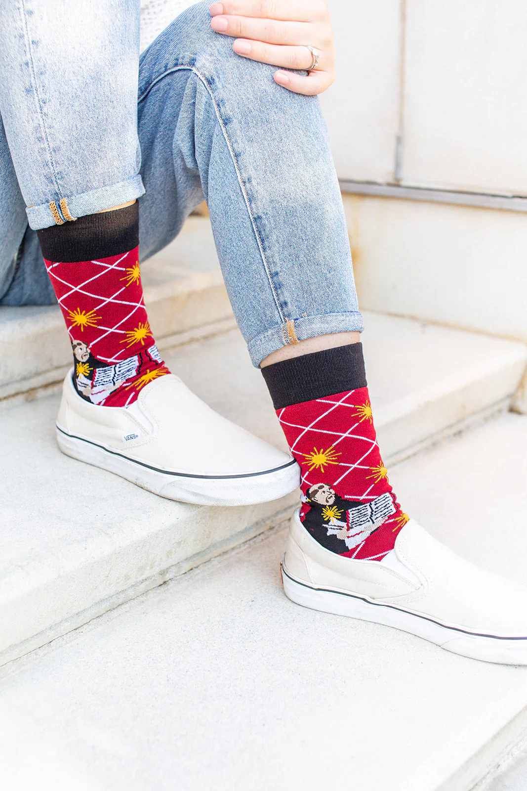 St. Thomas Aquinas Adult XL Socks - Image 6