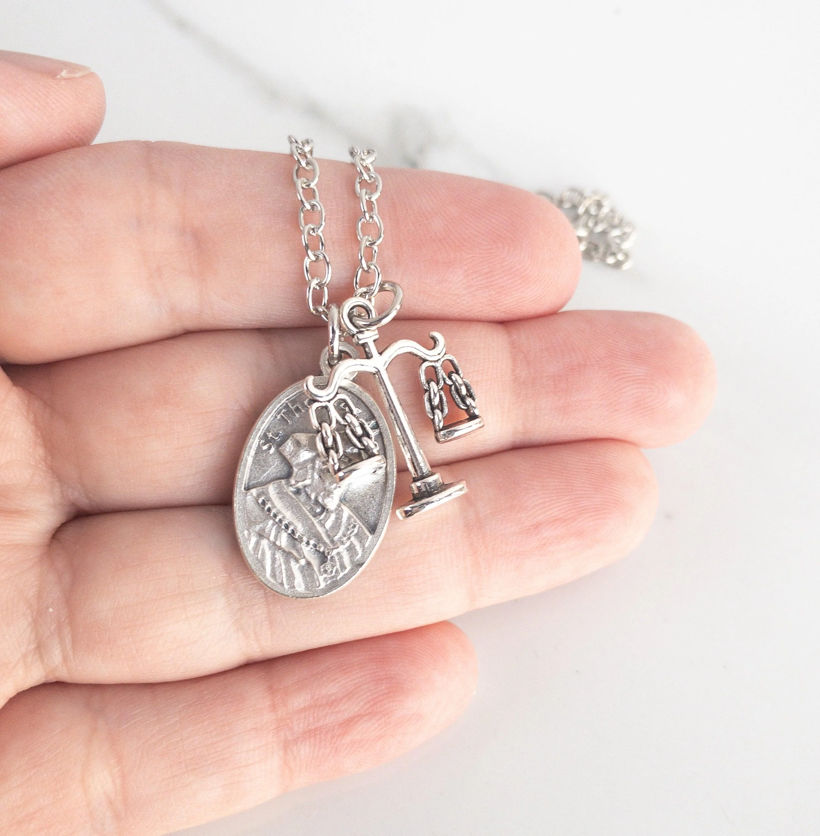 St Thomas More Necklace - Image 4