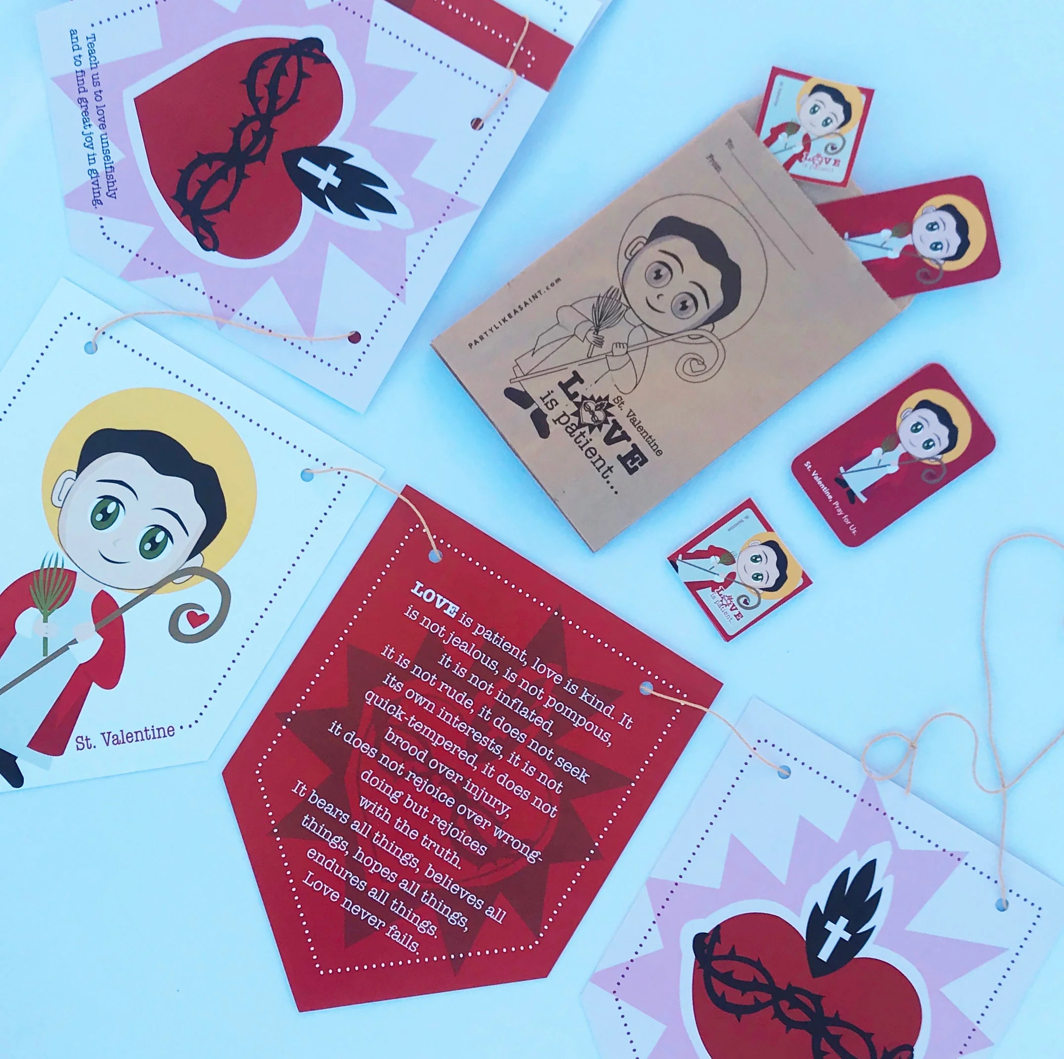 St. Valentine's Day party set - Image 2