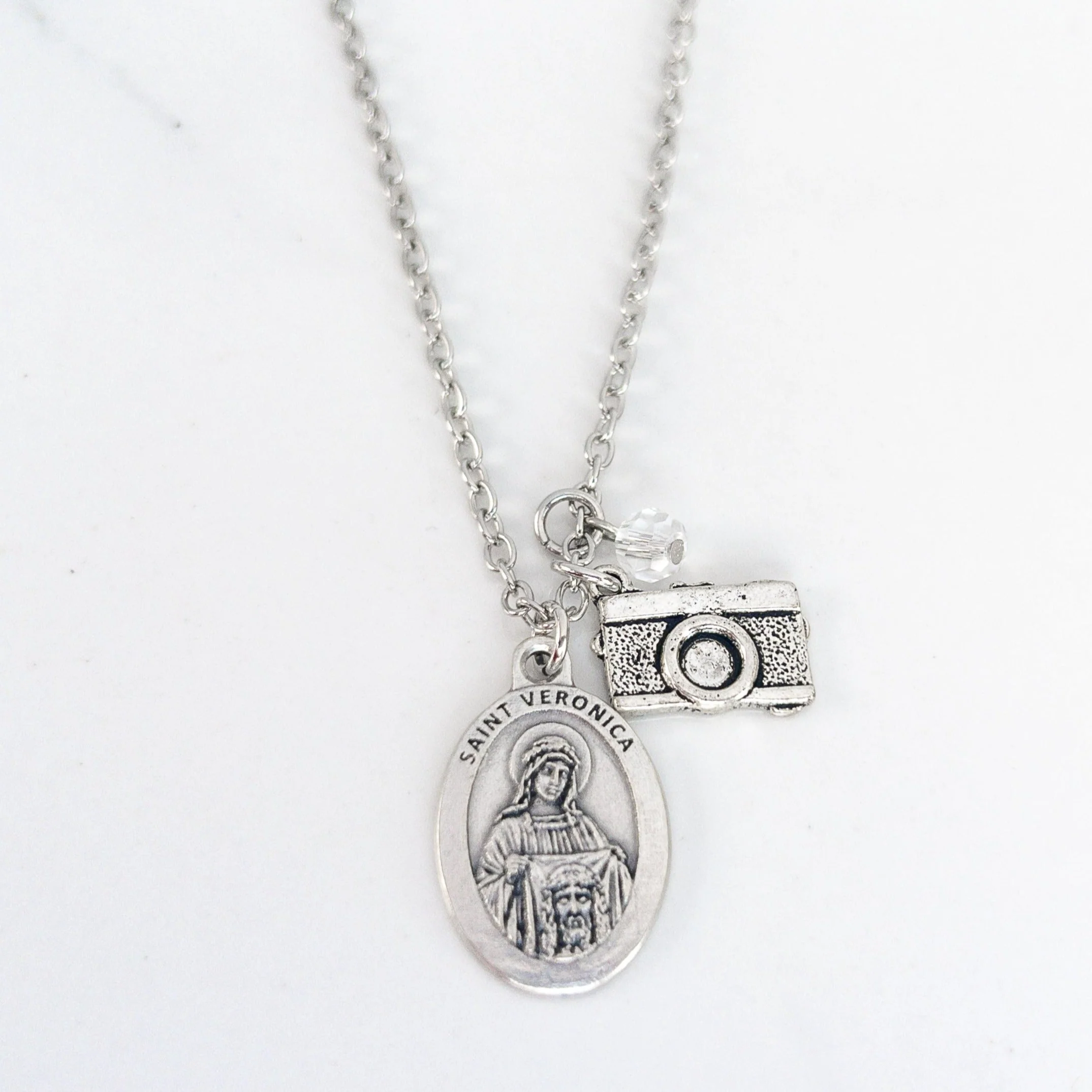 St Veronica Photographer Necklace - Image 2