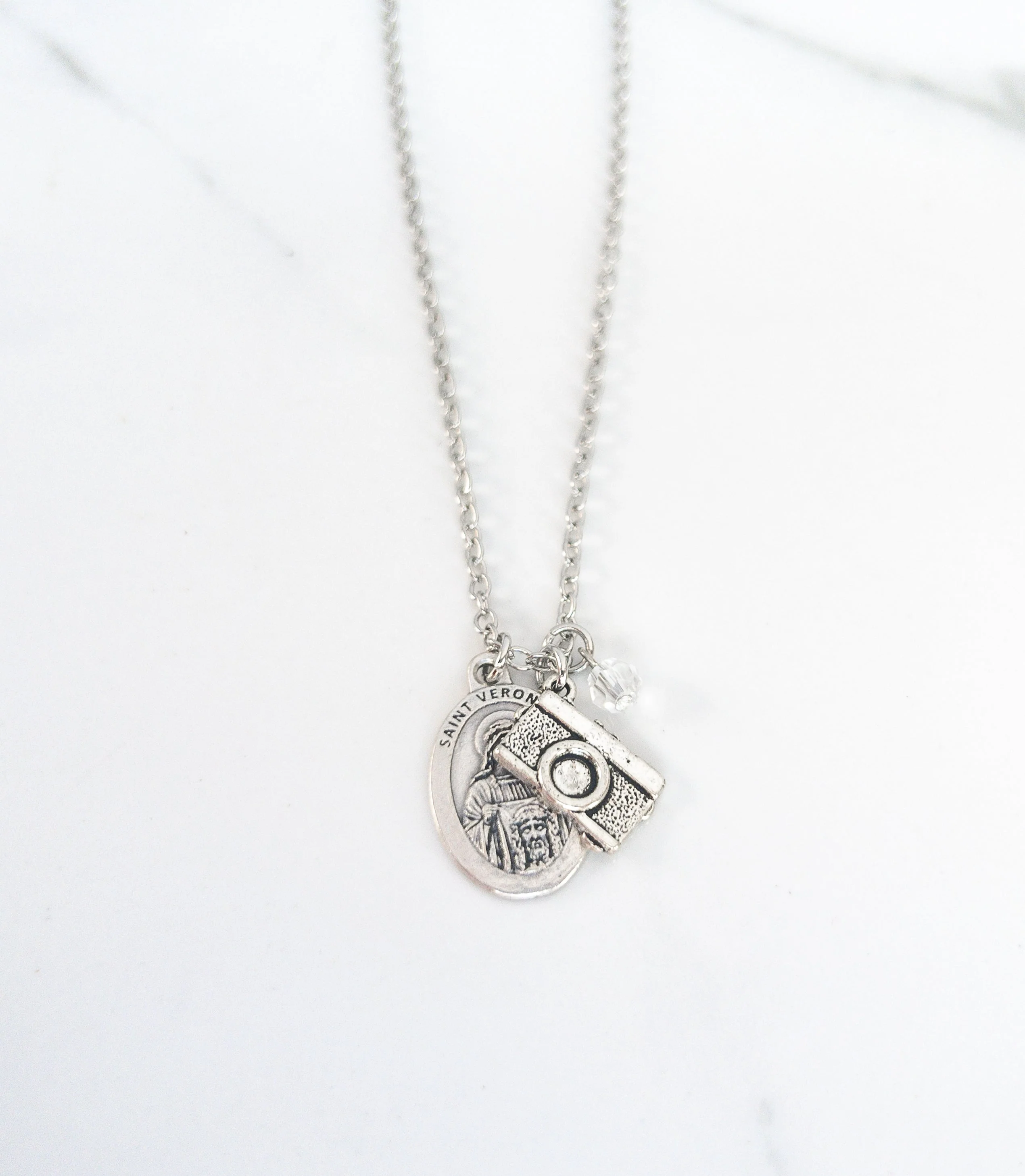 St Veronica Photographer Necklace - Image 3