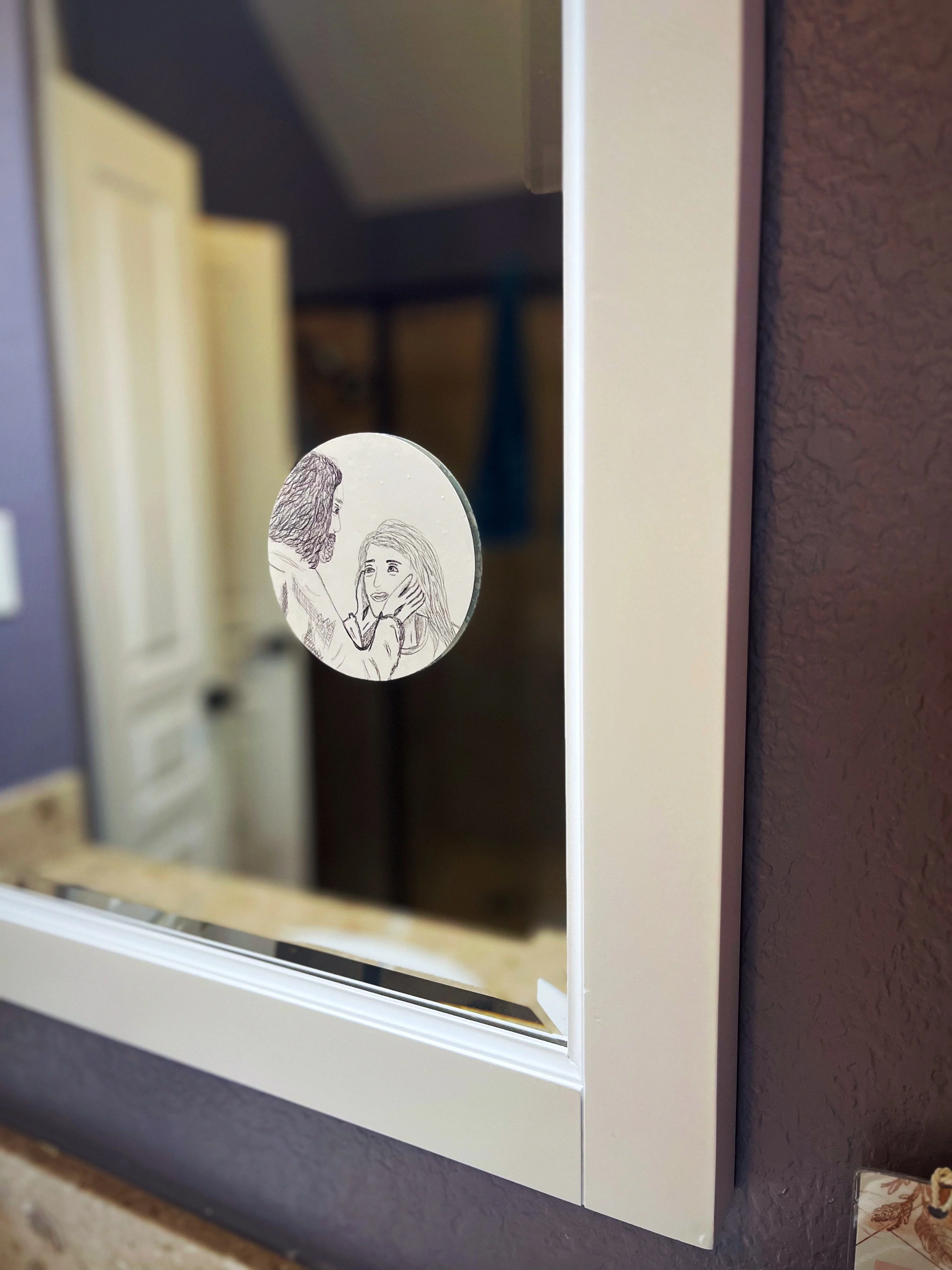 Static cling decal "Daughter of a King" - Image 2