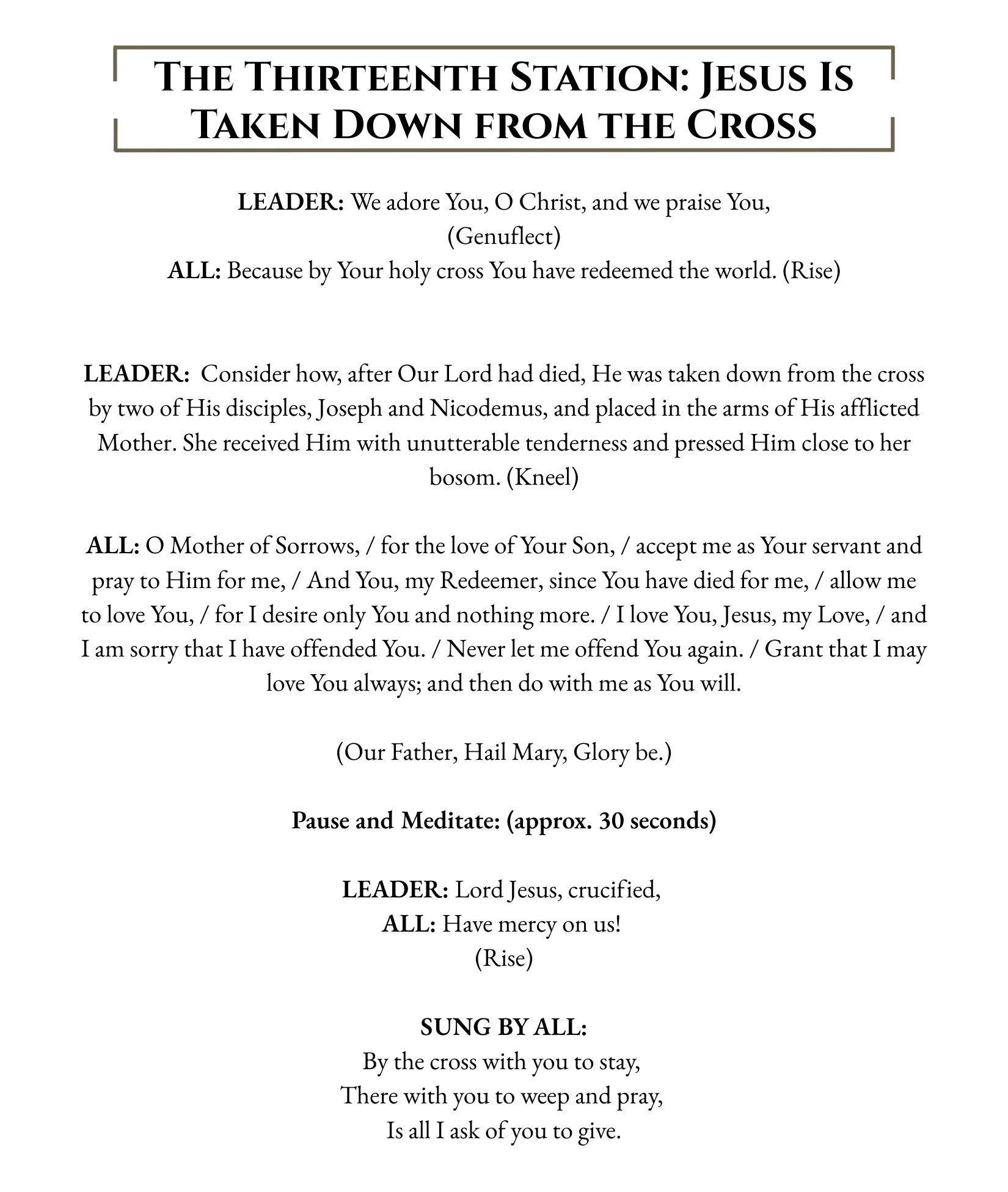 Stations of the Cross - Image 34