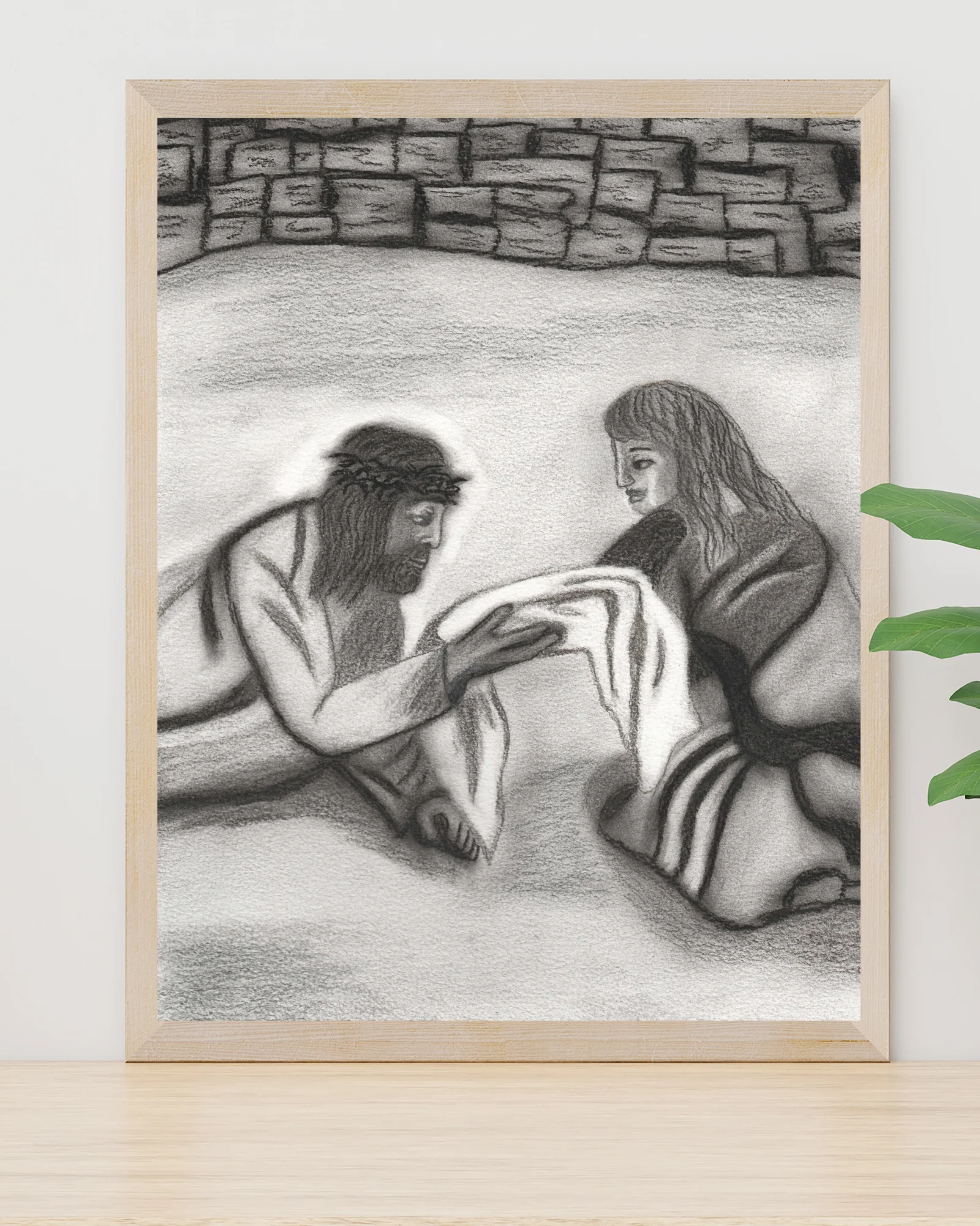 Stations of the Cross Veronica Wipes the Face of Jesus
