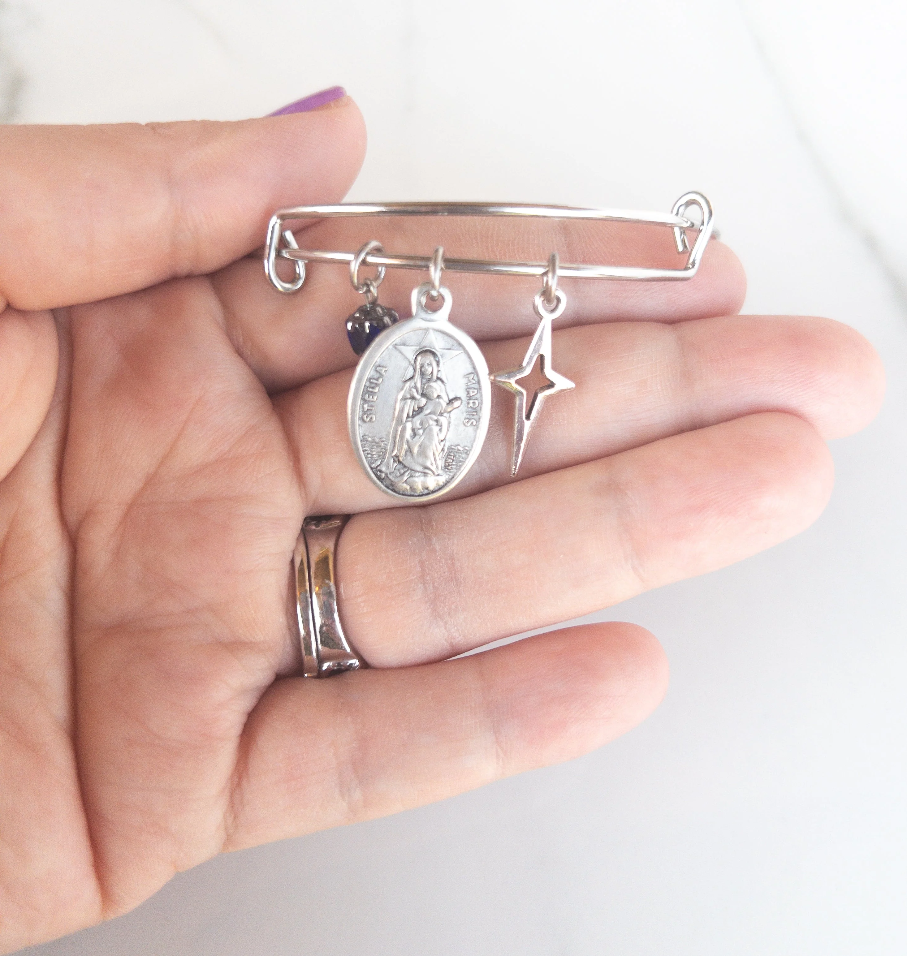 Stella Maris, Our Lady Star of the Sea Bracelet - Image 7