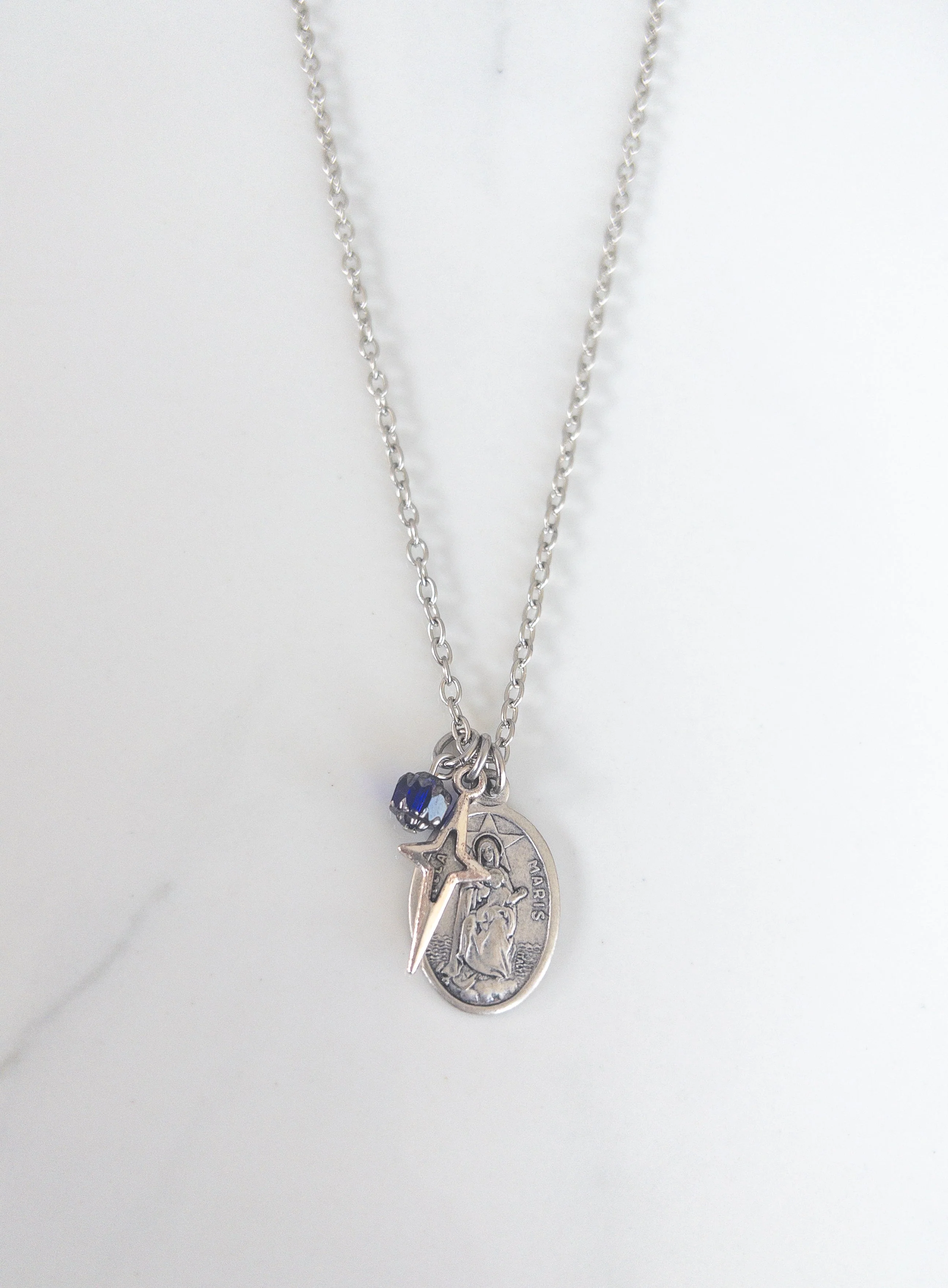 Stella Maris, Our Lady Star of the Sea Necklace - Image 4