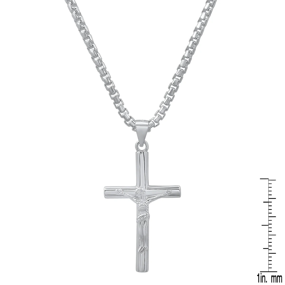Sterling Silver Crucifix Pendant - Image 3