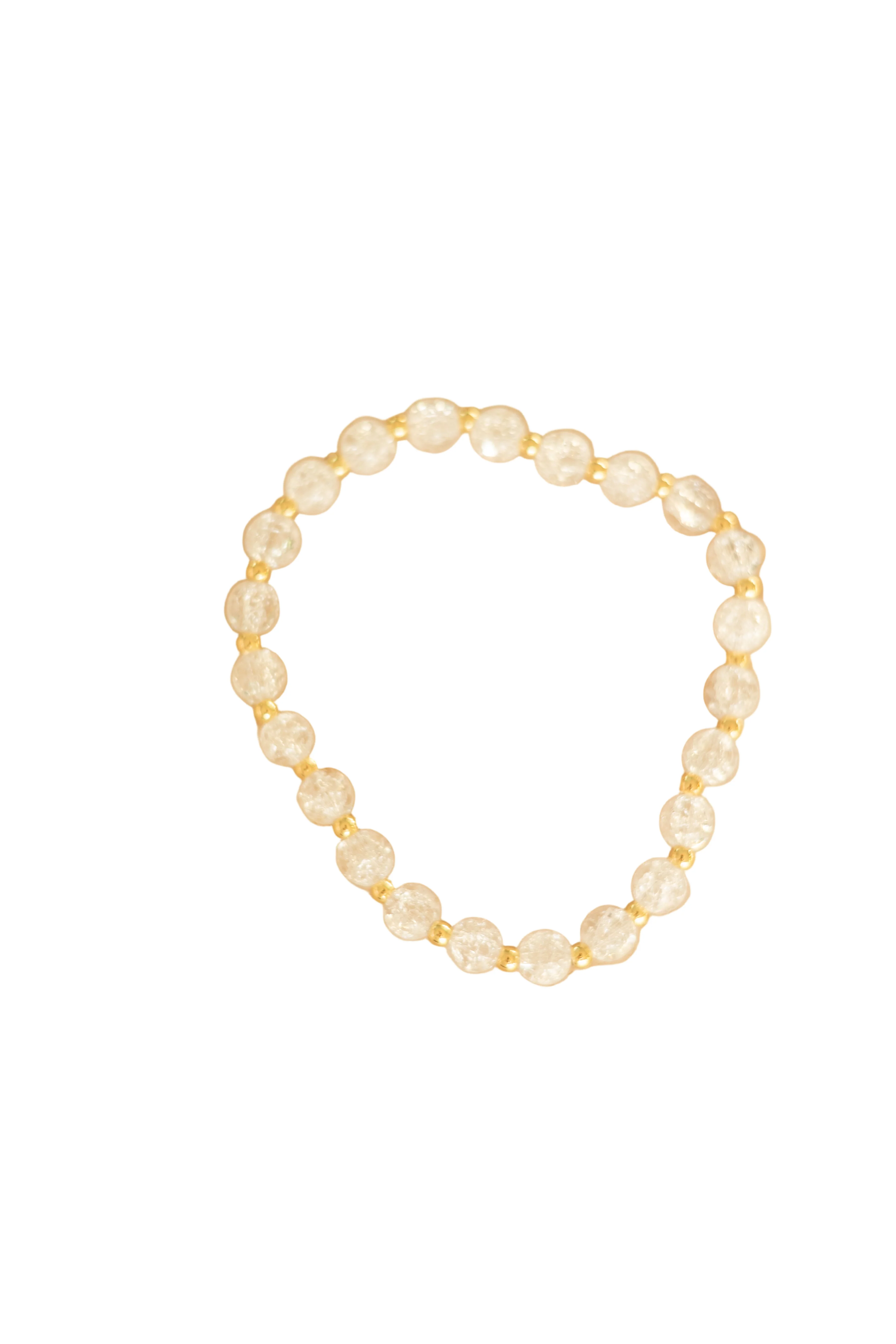 Stretch Stack Bracelet - Gate of Heaven - Gold
