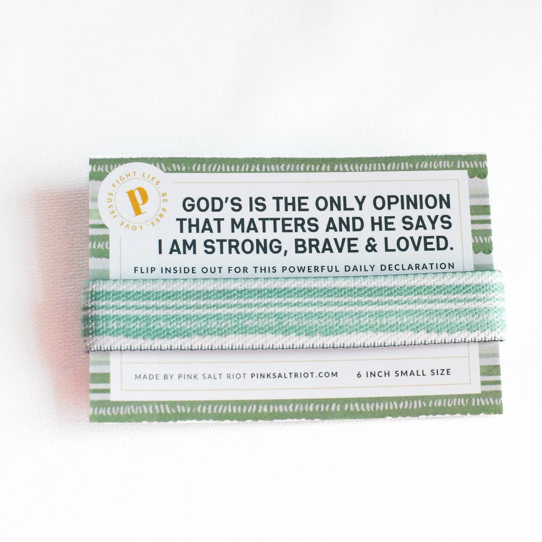Strong, Brave, & Loved Kids Truthband - Image 5