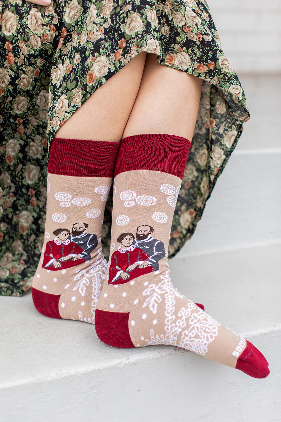 Sts. Louis & Zelie Adult Socks - Image 3